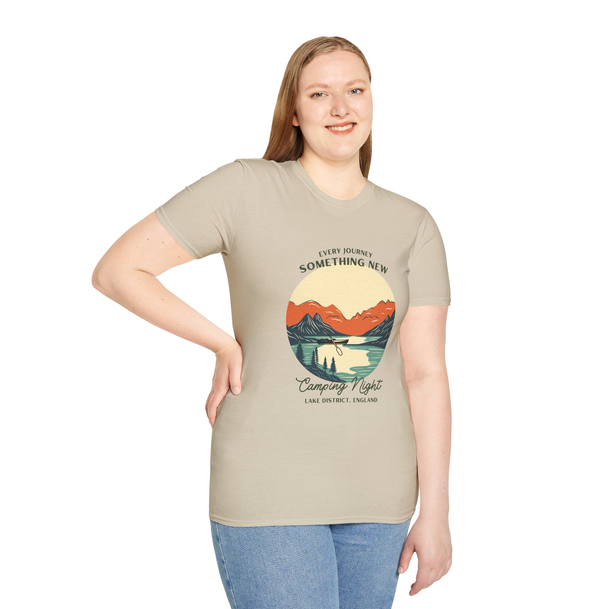Lake District Camping Ideas T-Shirt, Outdoor Adventure Tee, Nature Lover Gift, Hiking Shirt, Camping Trip Apparel - Image 18