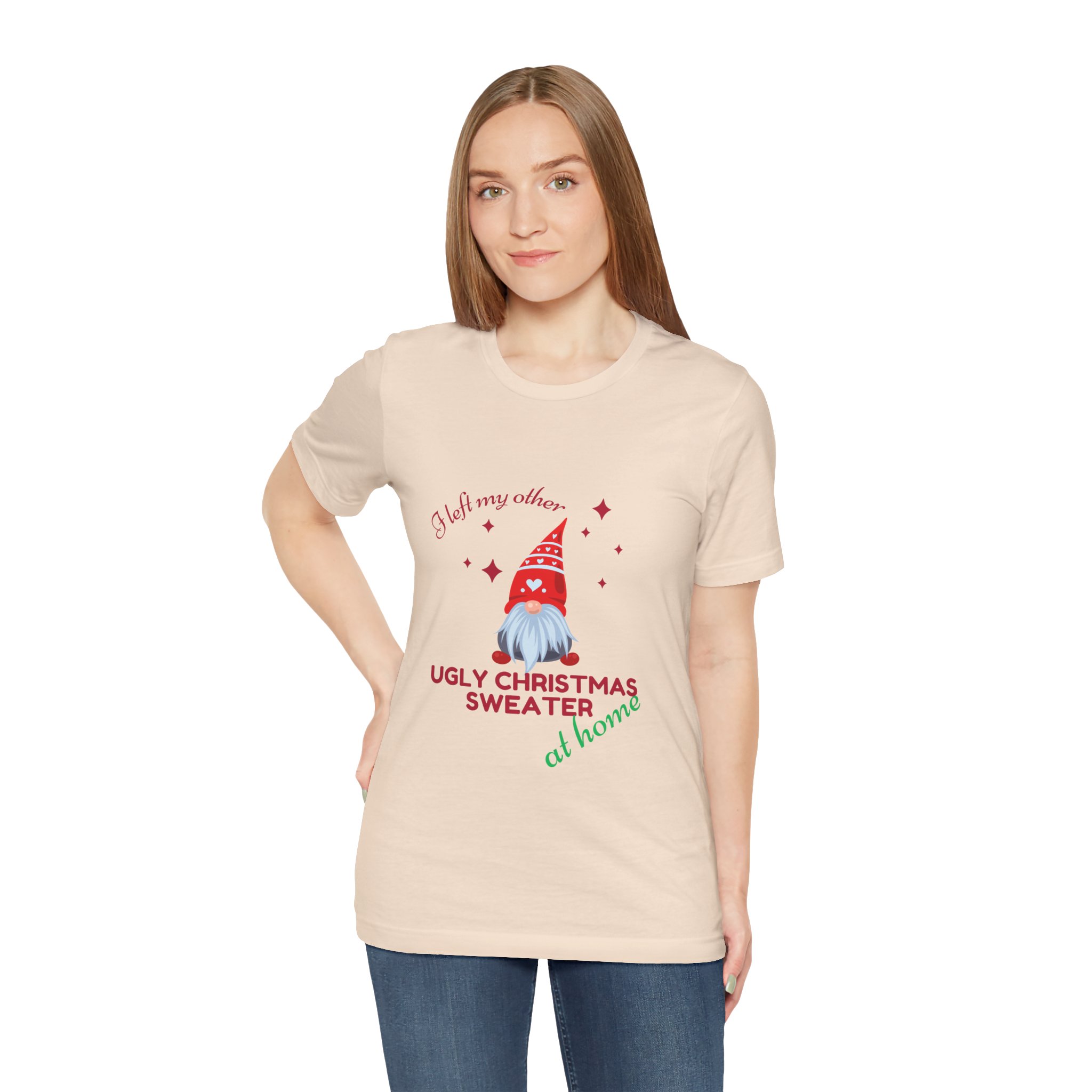 Christmas Querky Unisex Tee Shirt, Holiday Graphic Top, Festive Xmas Clothing, Funny Winter Apparel, Novelty Printed T-Shirt - Image 42