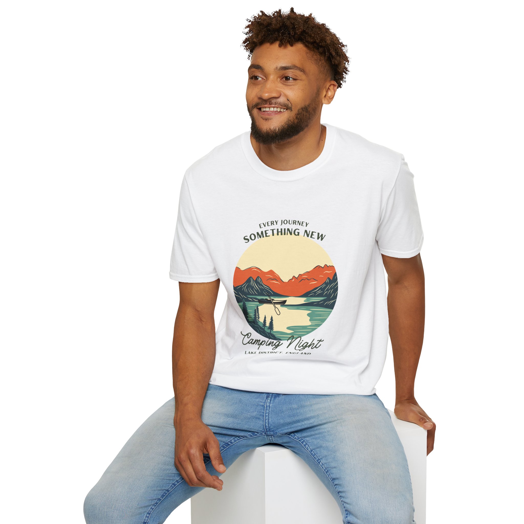 Lake District Camping Ideas T-Shirt, Outdoor Adventure Tee, Nature Lover Gift, Hiking Shirt, Camping Trip Apparel - Image 12