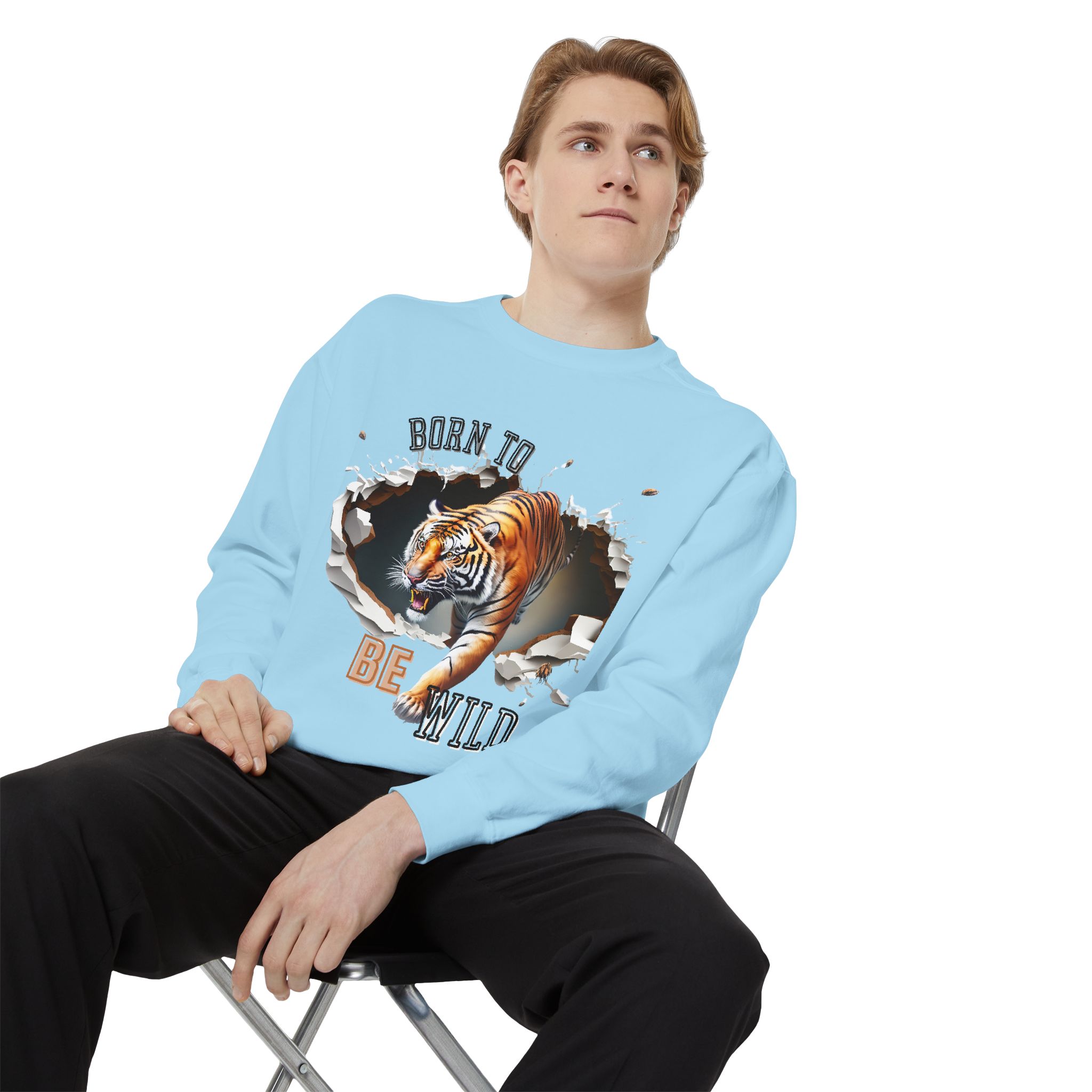 Lovely Big Cat designs on Sweatshirt - Image 47
