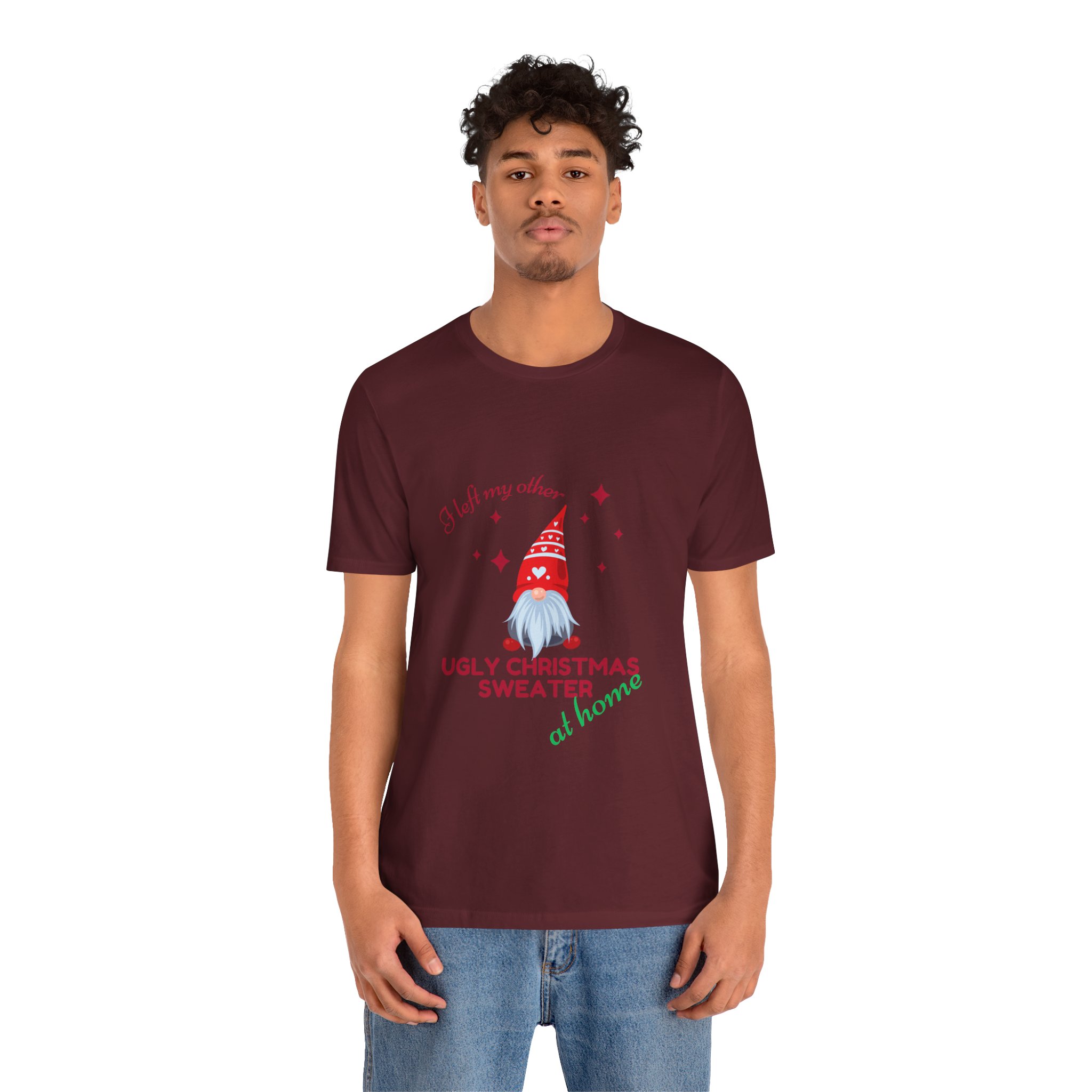 Christmas Querky Unisex Tee Shirt, Holiday Graphic Top, Festive Xmas Clothing, Funny Winter Apparel, Novelty Printed T-Shirt - Image 70