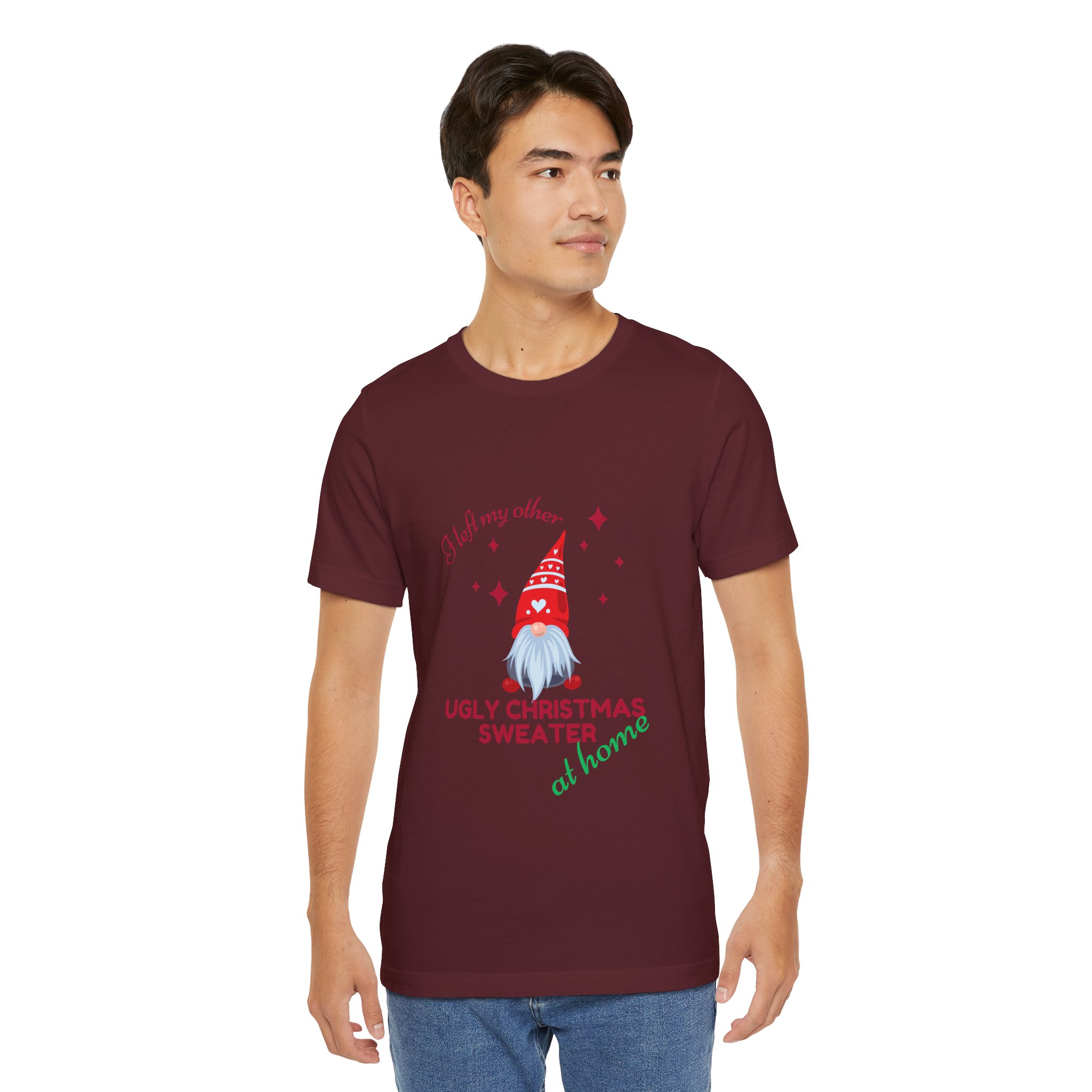 Christmas Querky Unisex Tee Shirt, Holiday Graphic Top, Festive Xmas Clothing, Funny Winter Apparel, Novelty Printed T-Shirt - Image 78