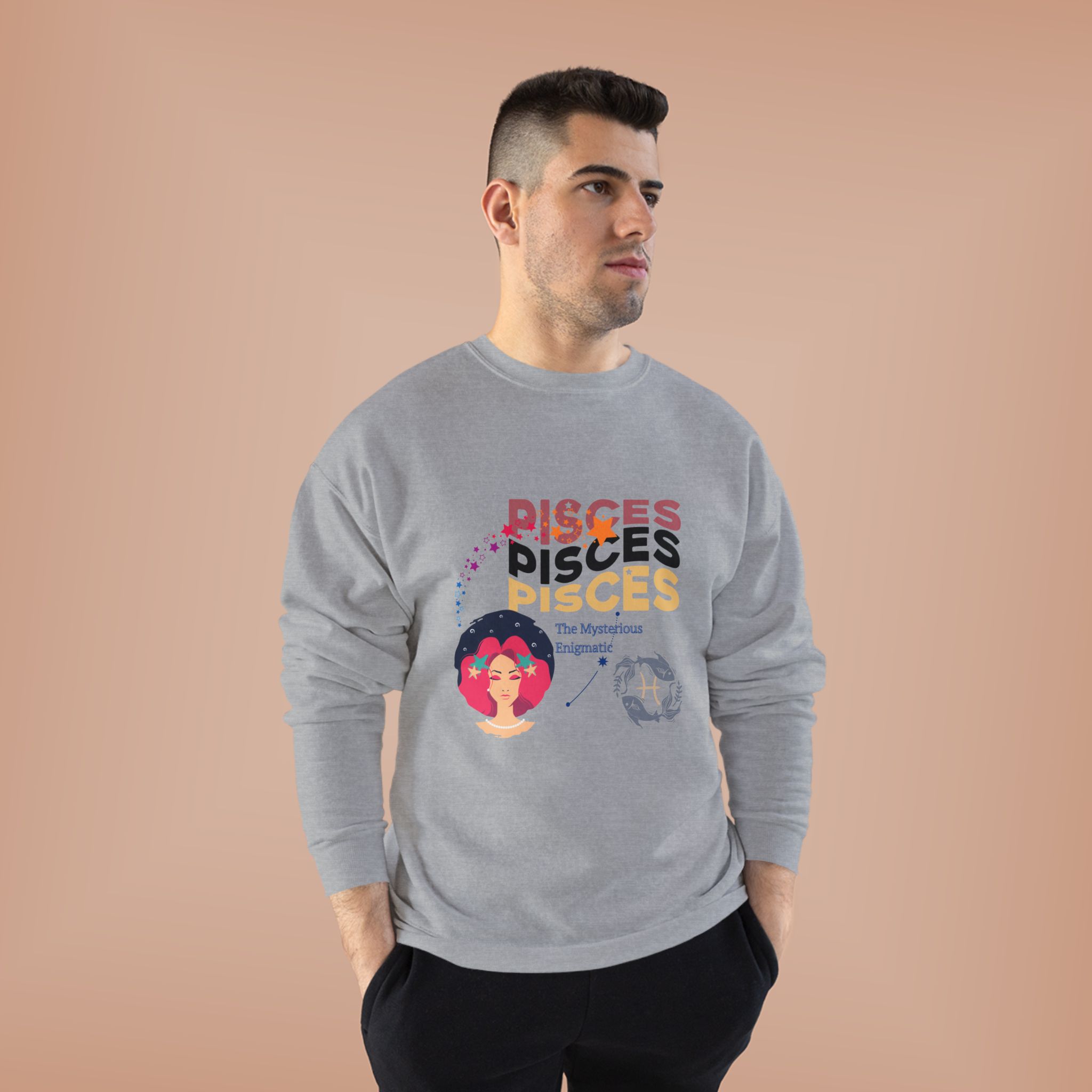 Zodiac Sweatshirt, Astrology Crewneck, Horoscope Jumper, Zodiac Sign Top, Astrology Lover Gift, Eco-Friendly Sweatshirt - Image 19