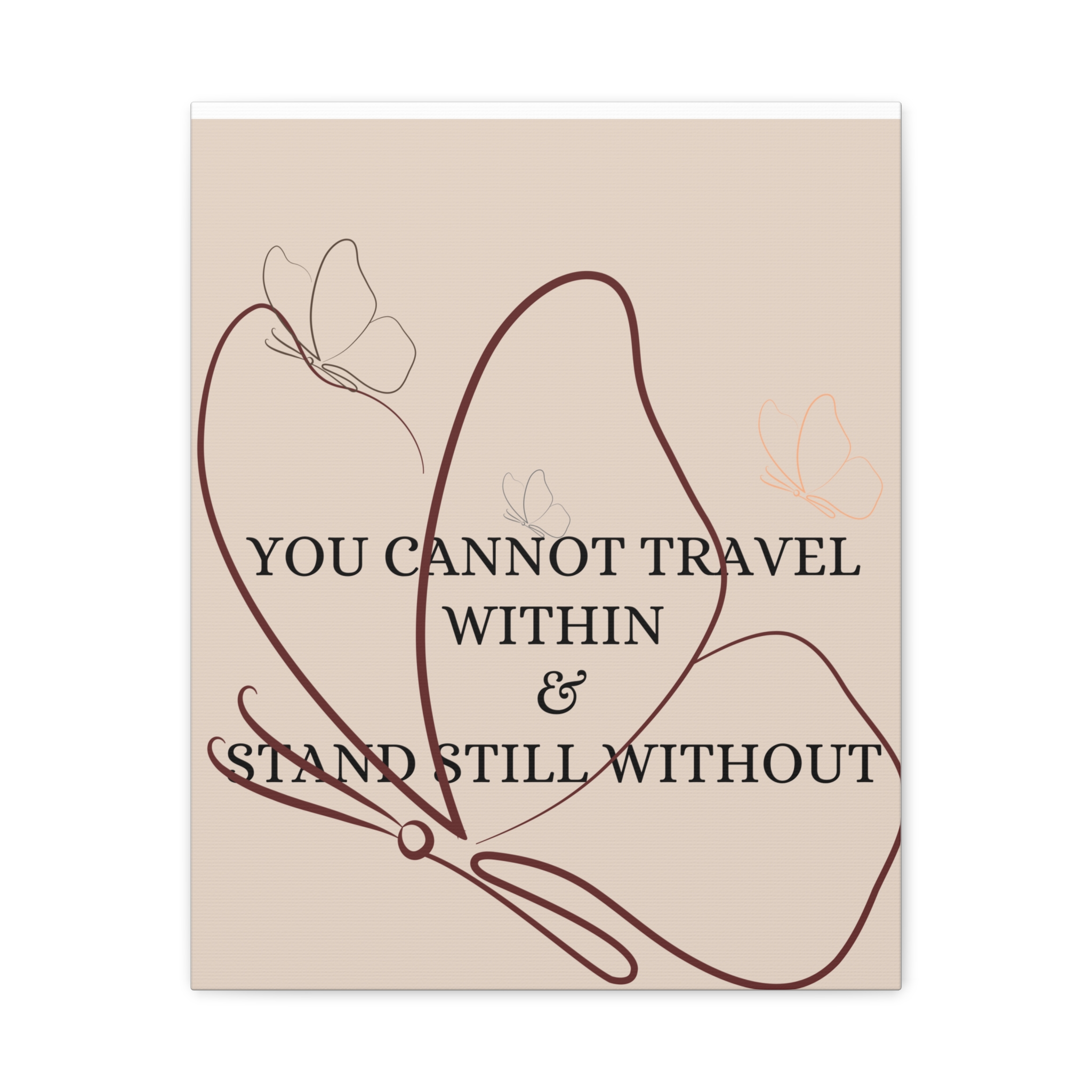 Daily inspirational Matte Canvas, Stretched, 1.25"