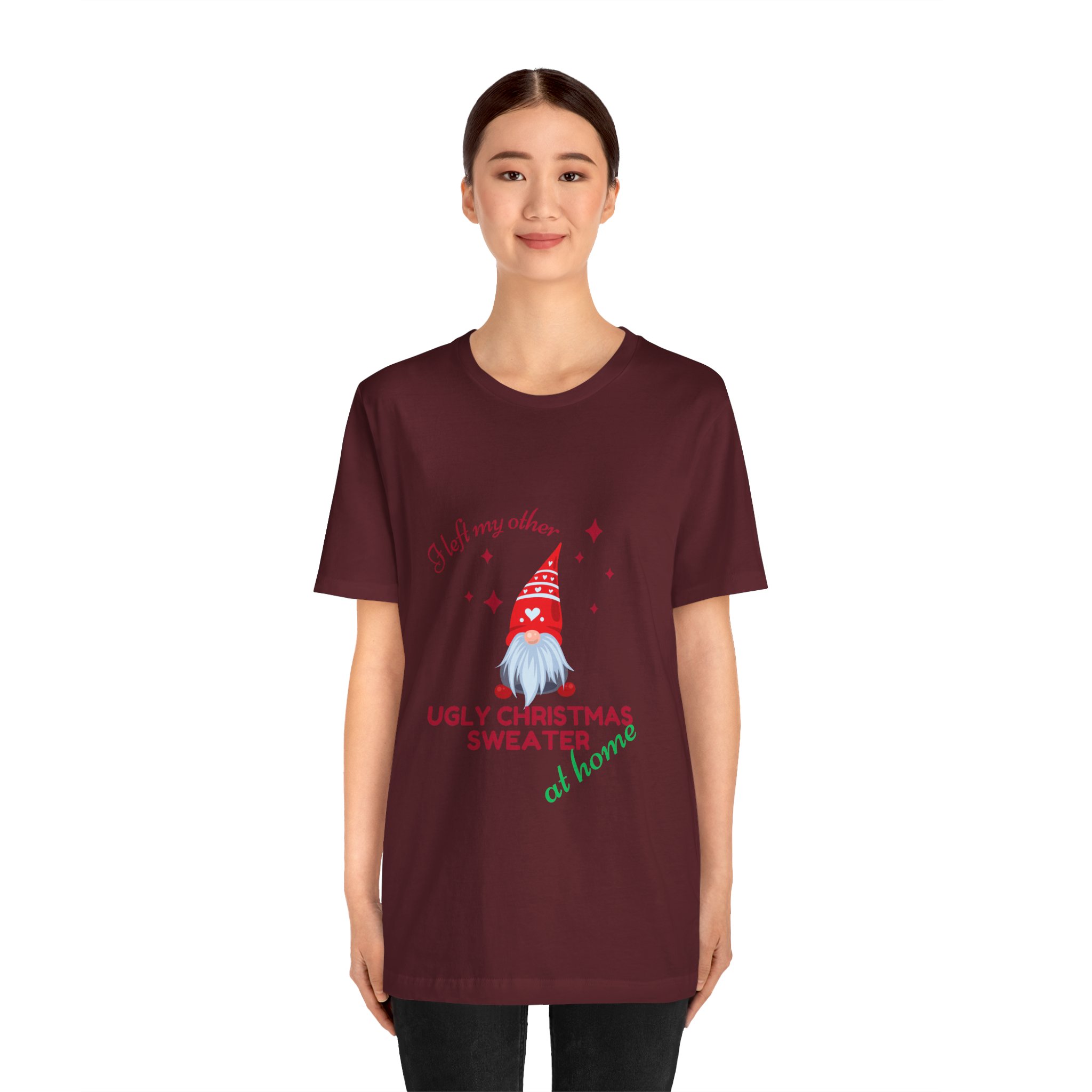 Christmas Querky Unisex Tee Shirt, Holiday Graphic Top, Festive Xmas Clothing, Funny Winter Apparel, Novelty Printed T-Shirt - Image 69