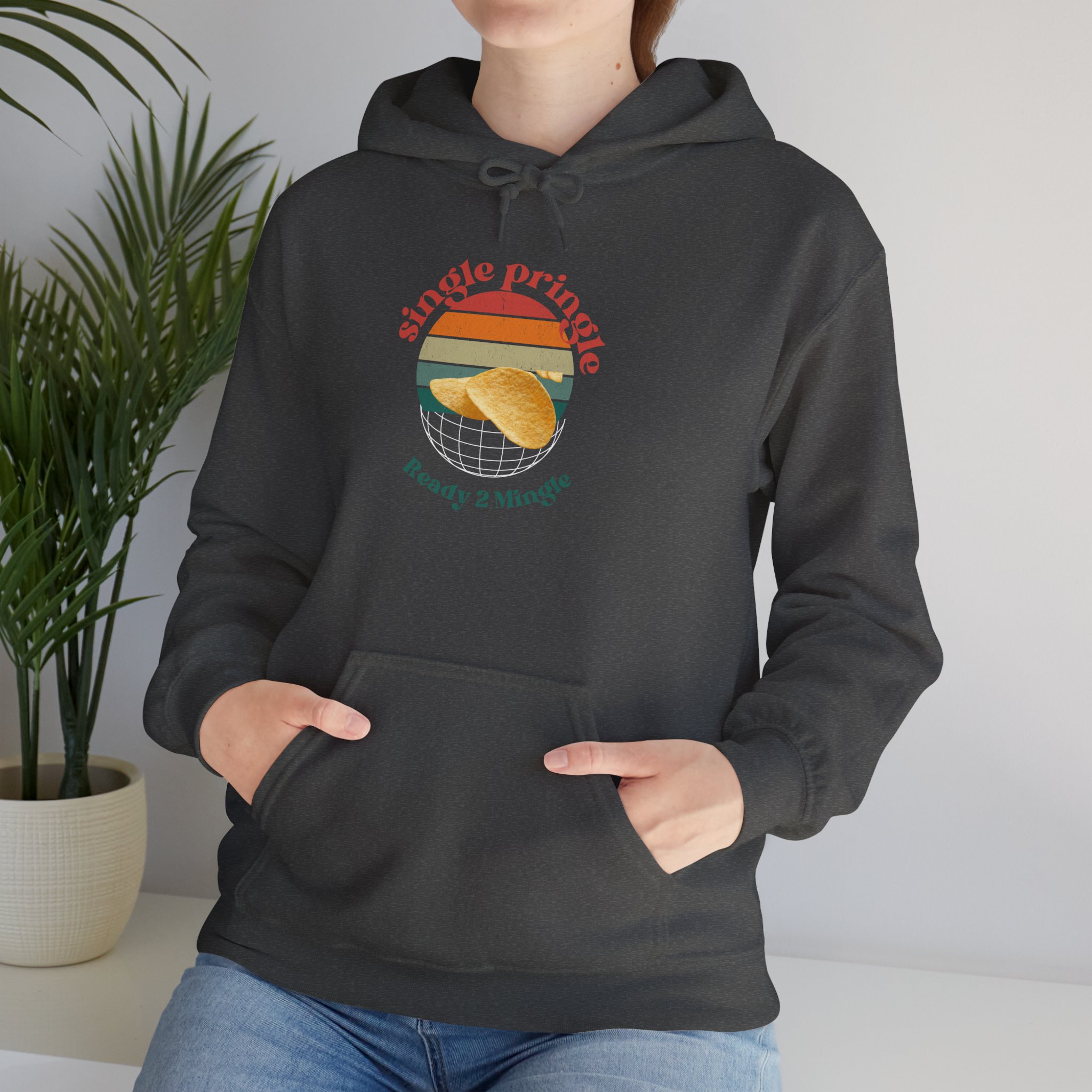 Single and ready to mingle Hoodie, dating theme men women's jumper, funny tee shirt idea, relationship humor apparel, couples outfit gift, - Image 52