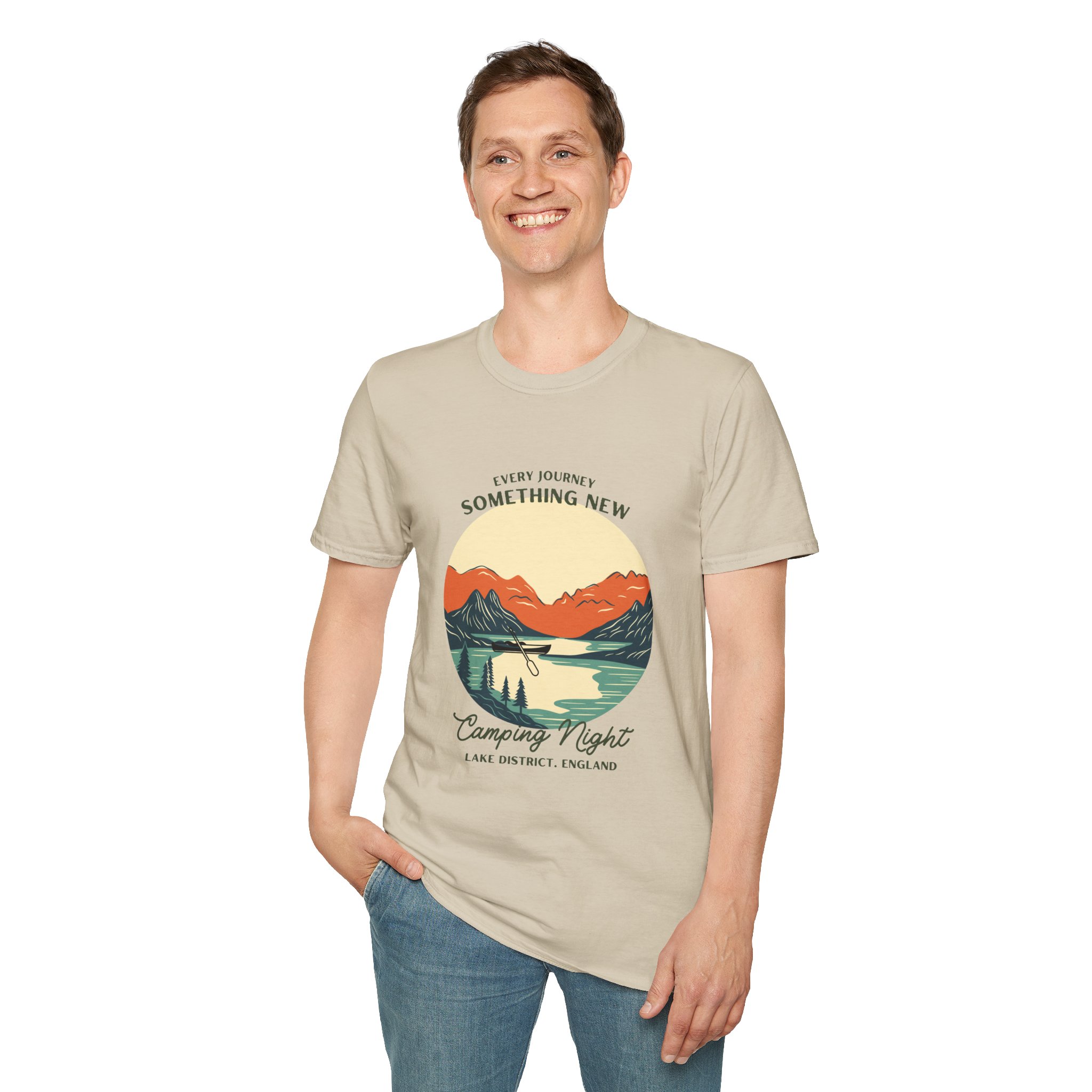 Lake District Camping Ideas T-Shirt, Outdoor Adventure Tee, Nature Lover Gift, Hiking Shirt, Camping Trip Apparel - Image 20