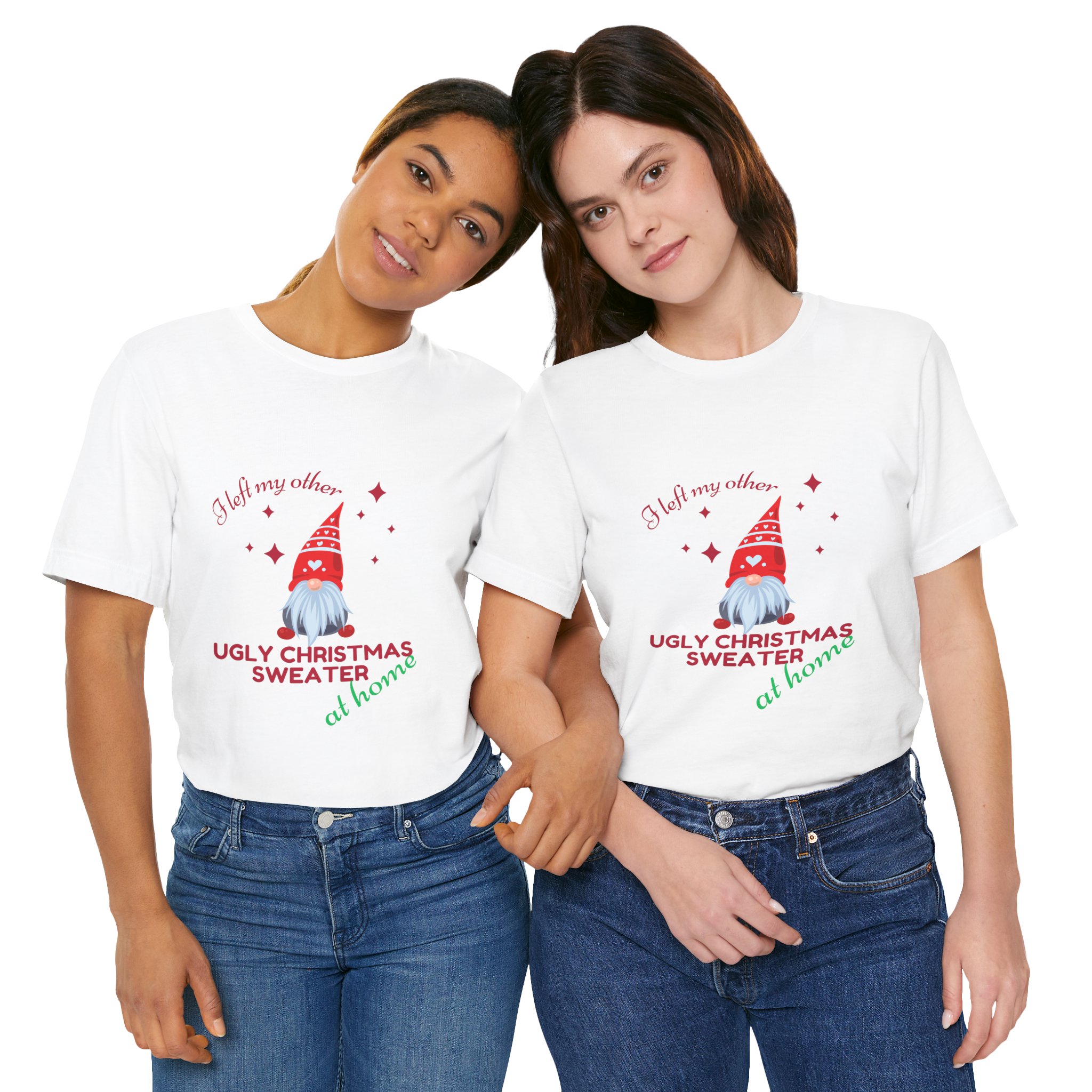 Christmas Querky Unisex Tee Shirt, Holiday Graphic Top, Festive Xmas Clothing, Funny Winter Apparel, Novelty Printed T-Shirt - Image 26