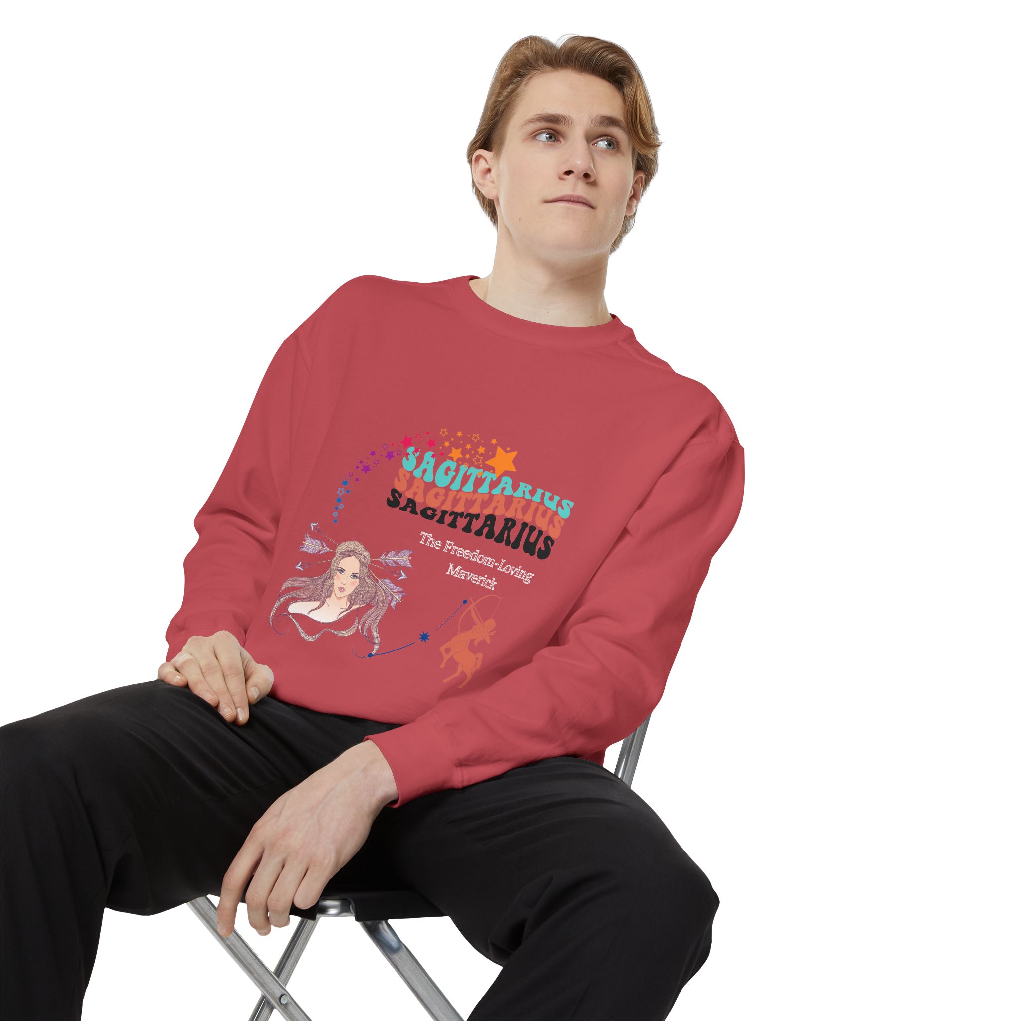 Horoscope Unisex Sweatshirt, Zodiac Sign T-Shirt Designs, Astrology Gift, Celestial Clothing, Star Sign Apparel, Cosmic Jumper - Image 47