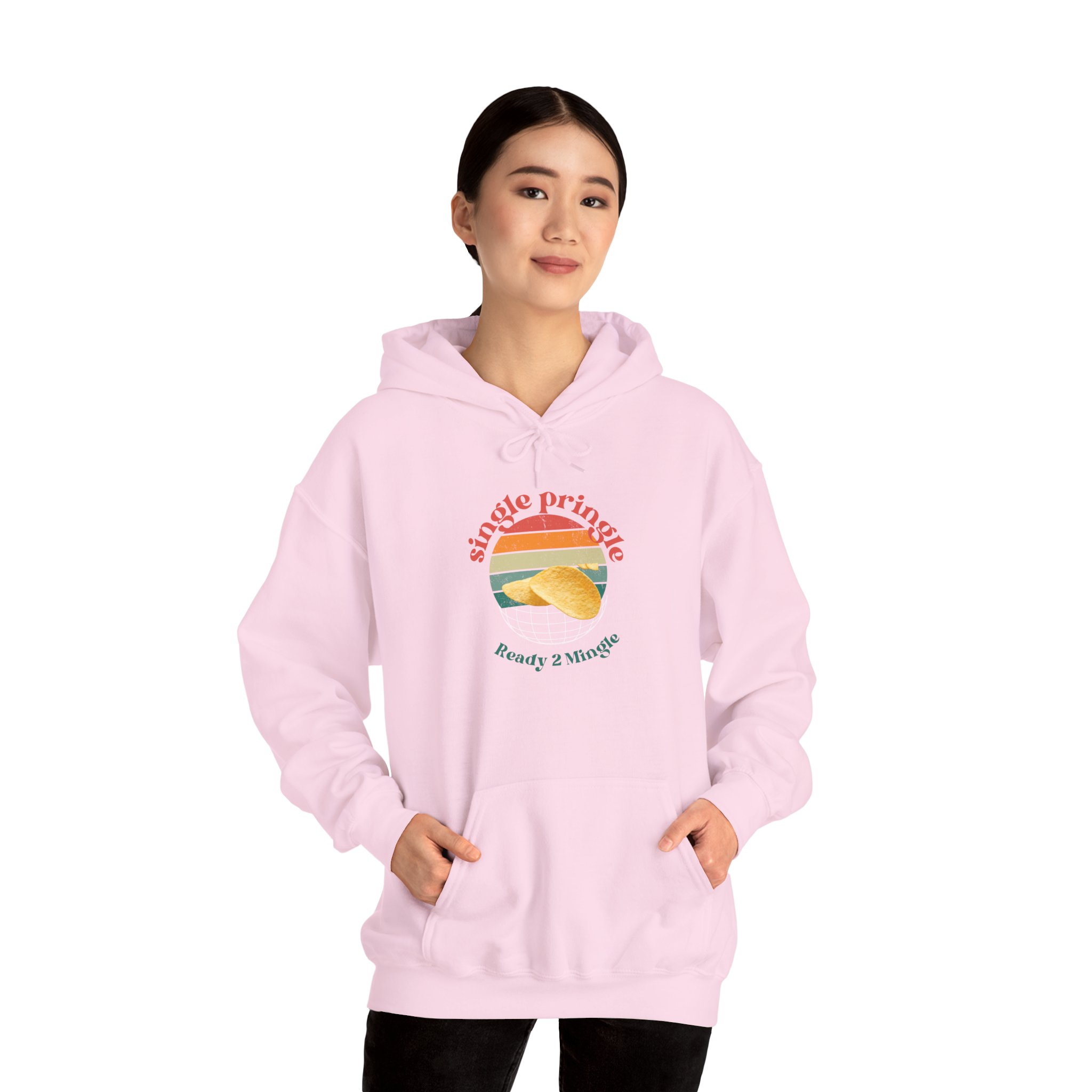 Single and ready to mingle Hoodie, dating theme men women's jumper, funny tee shirt idea, relationship humor apparel, couples outfit gift, - Image 84