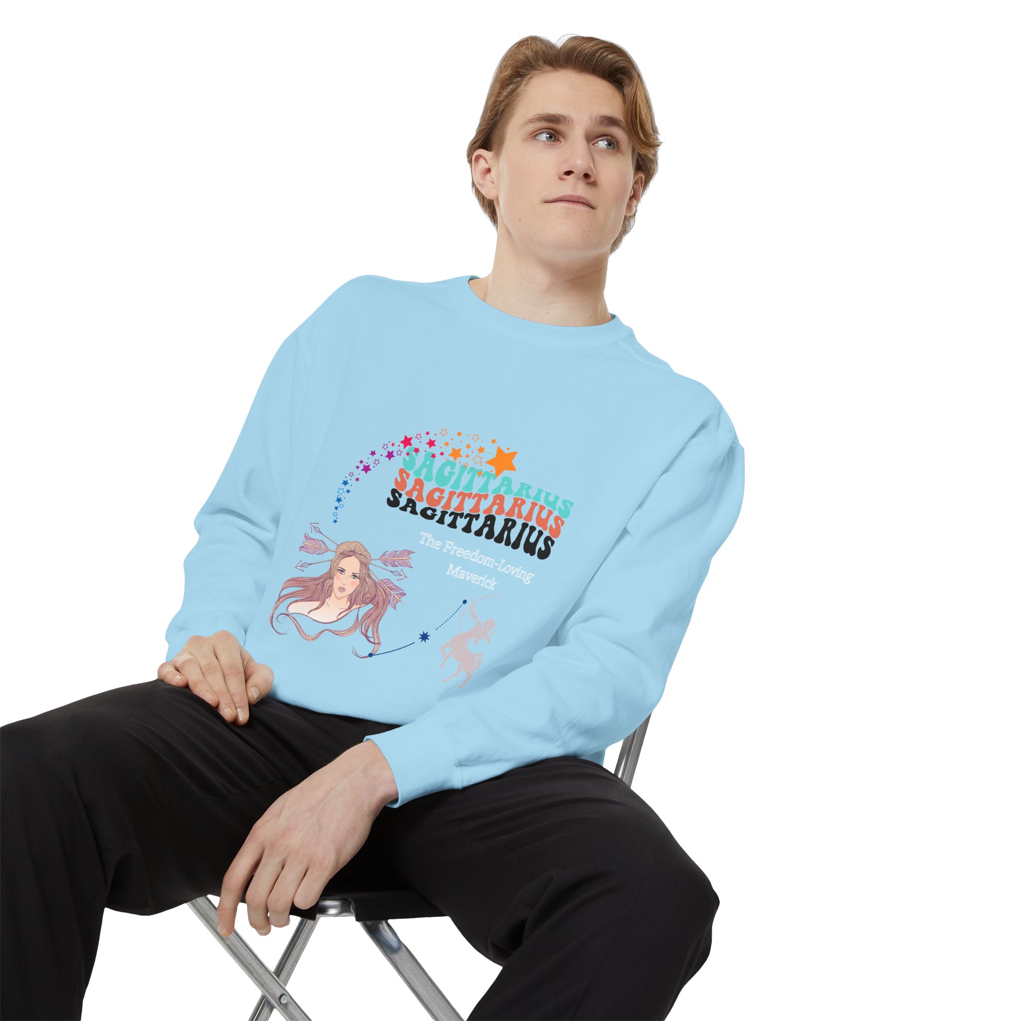 Horoscope Unisex Sweatshirt, Zodiac Sign T-Shirt Designs, Astrology Gift, Celestial Clothing, Star Sign Apparel, Cosmic Jumper - Image 23