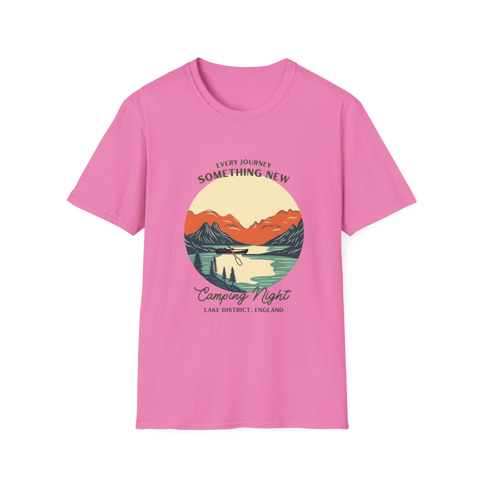 Lake District Camping Ideas T-Shirt, Outdoor Adventure Tee, Nature Lover Gift, Hiking Shirt, Camping Trip Apparel - Image 53
