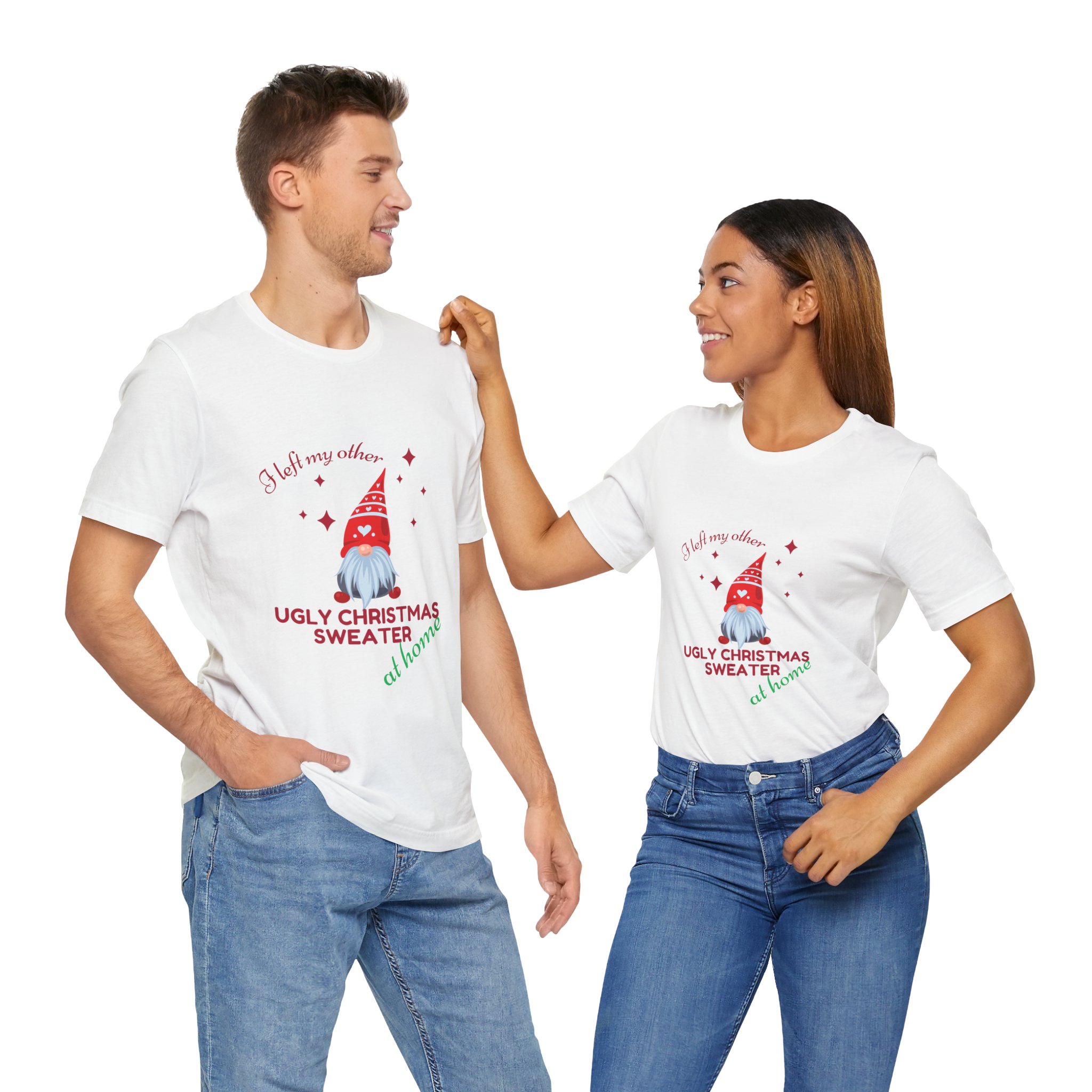 Christmas Querky Unisex Tee Shirt, Holiday Graphic Top, Festive Xmas Clothing, Funny Winter Apparel, Novelty Printed T-Shirt - Image 25