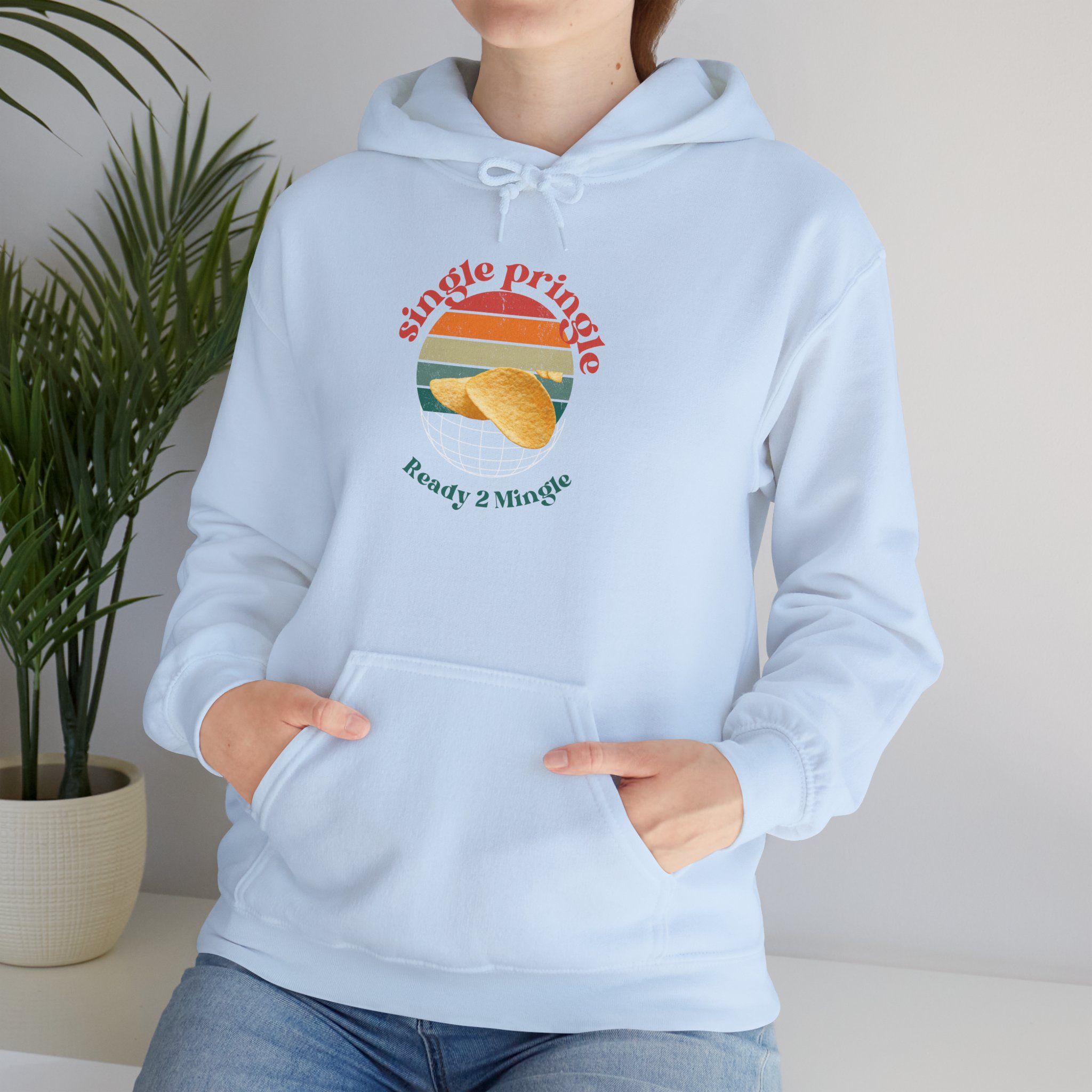 Single and ready to mingle Hoodie, dating theme men women's jumper, funny tee shirt idea, relationship humor apparel, couples outfit gift, - Image 65