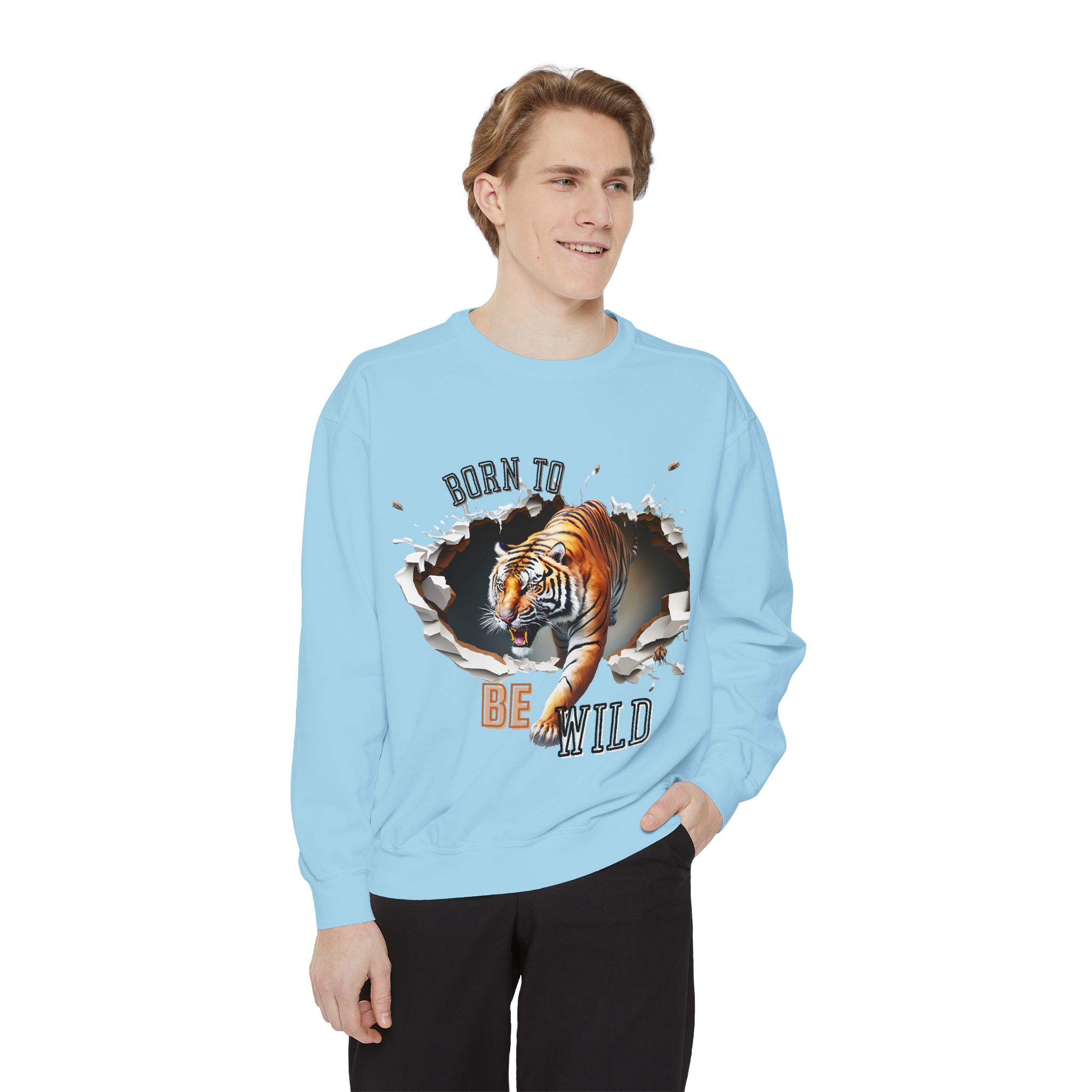 Lovely Big Cat designs on Sweatshirt - Image 43