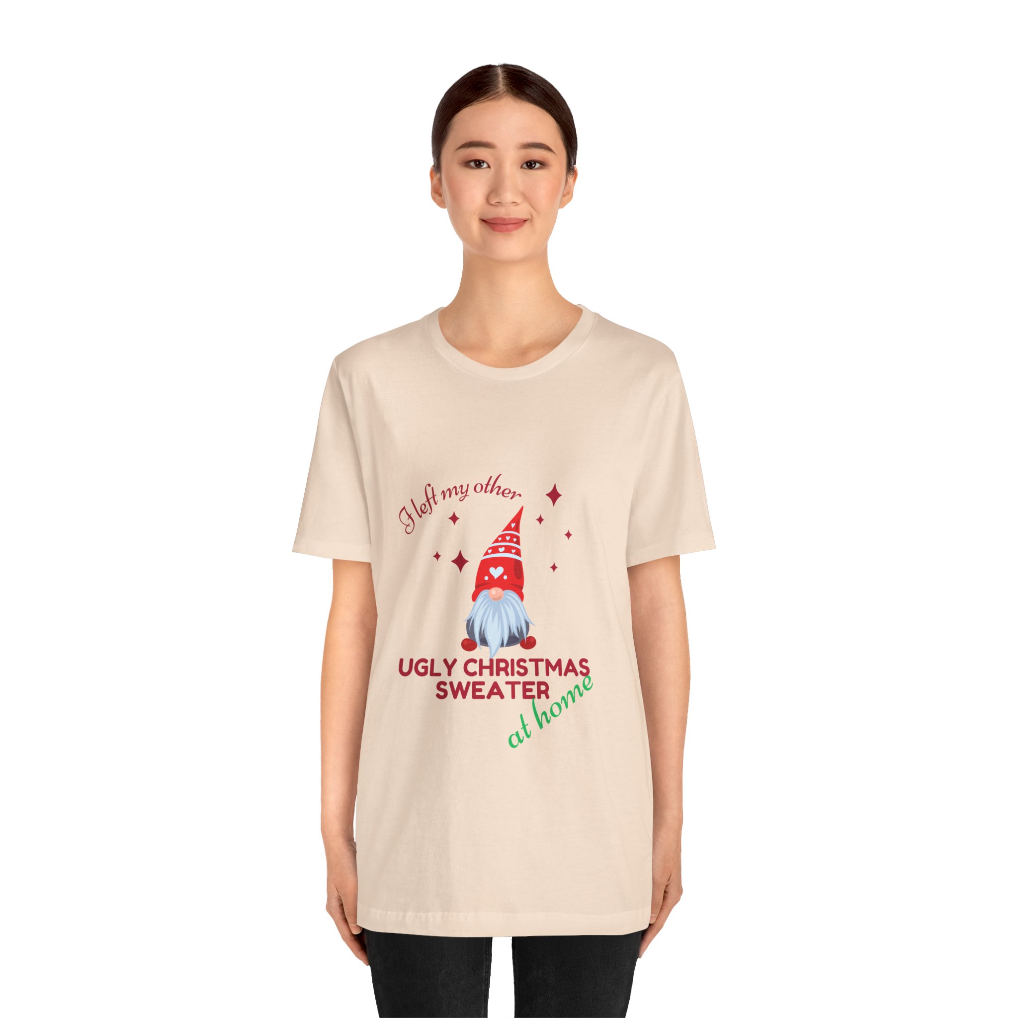 Christmas Querky Unisex Tee Shirt, Holiday Graphic Top, Festive Xmas Clothing, Funny Winter Apparel, Novelty Printed T-Shirt - Image 40