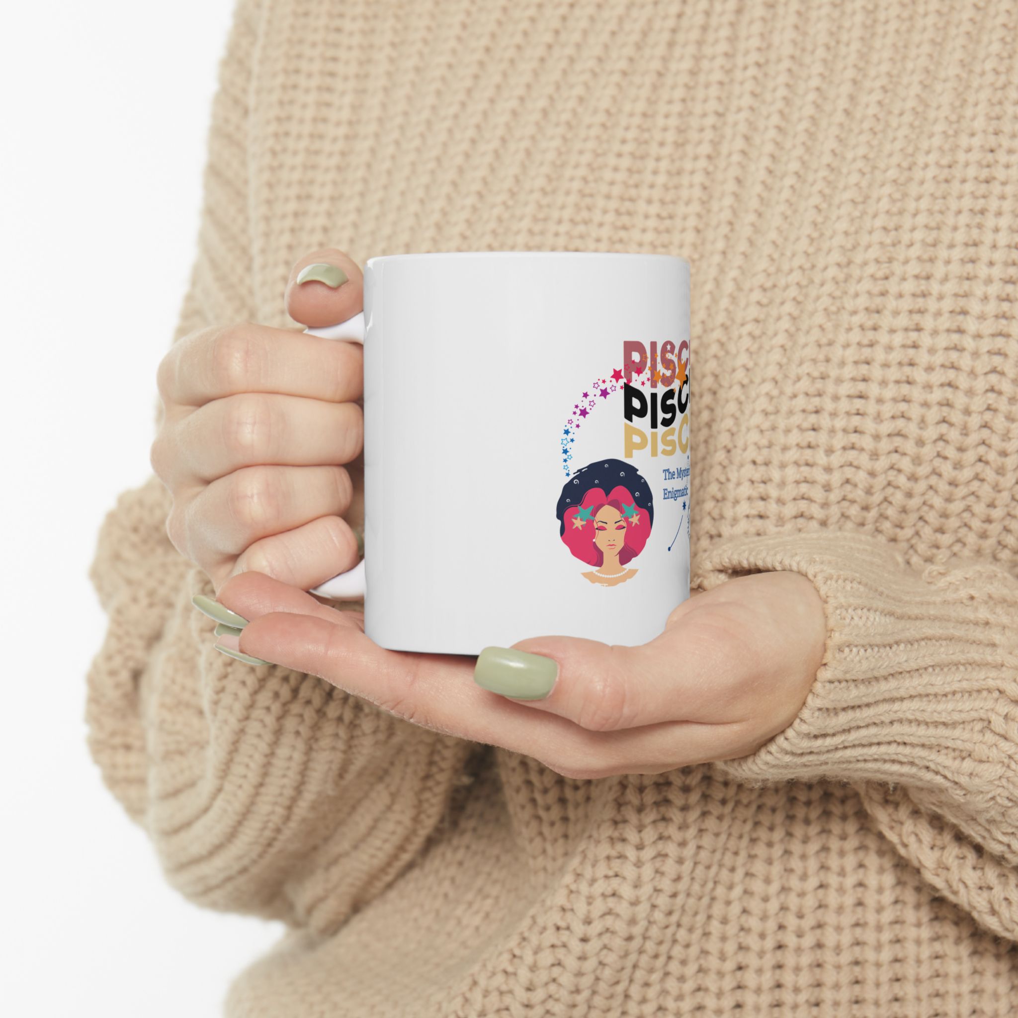 zodiac signs mug gifts items for him and her Ceramic Mug, (11oz, 15oz) - Image 11