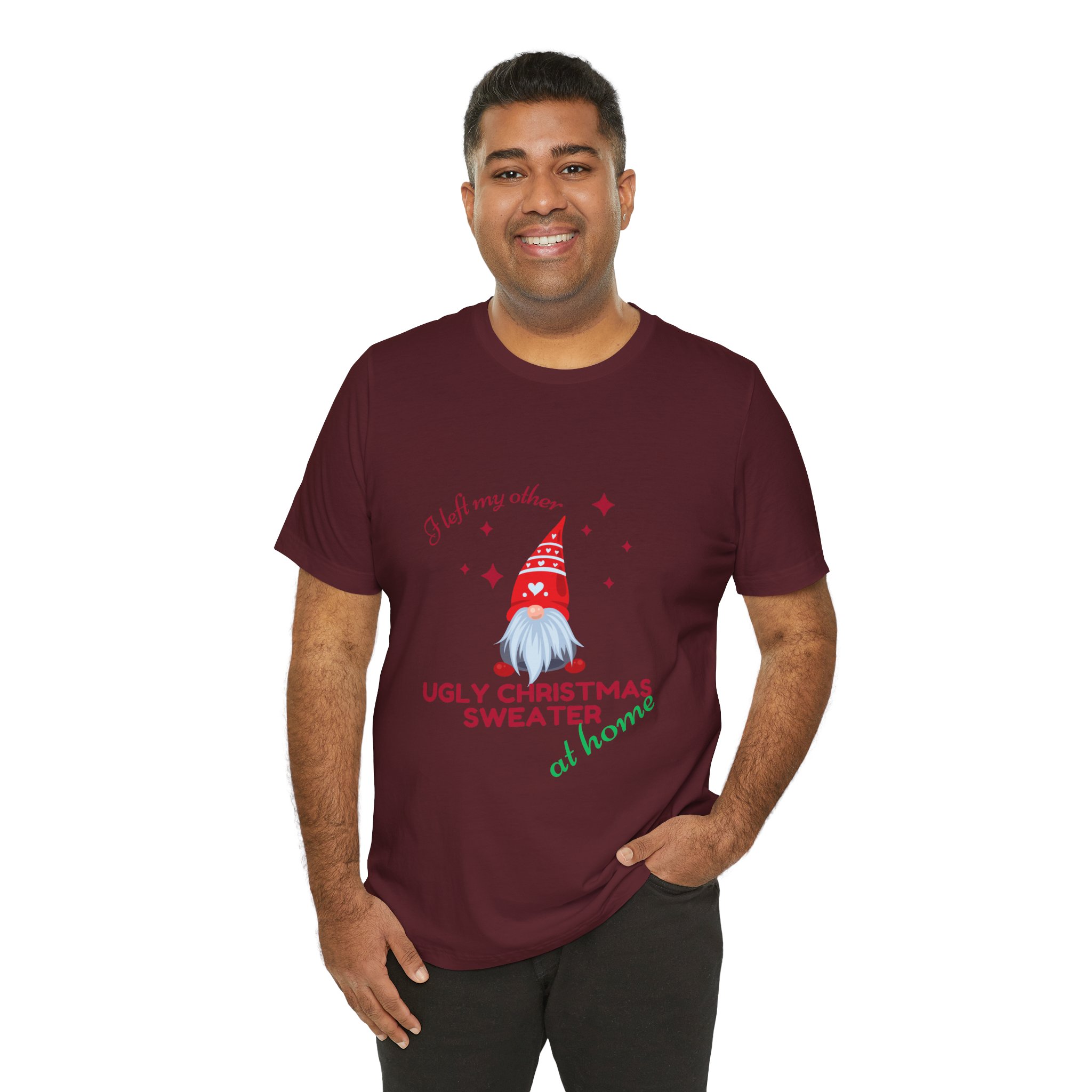 Christmas Querky Unisex Tee Shirt, Holiday Graphic Top, Festive Xmas Clothing, Funny Winter Apparel, Novelty Printed T-Shirt - Image 74