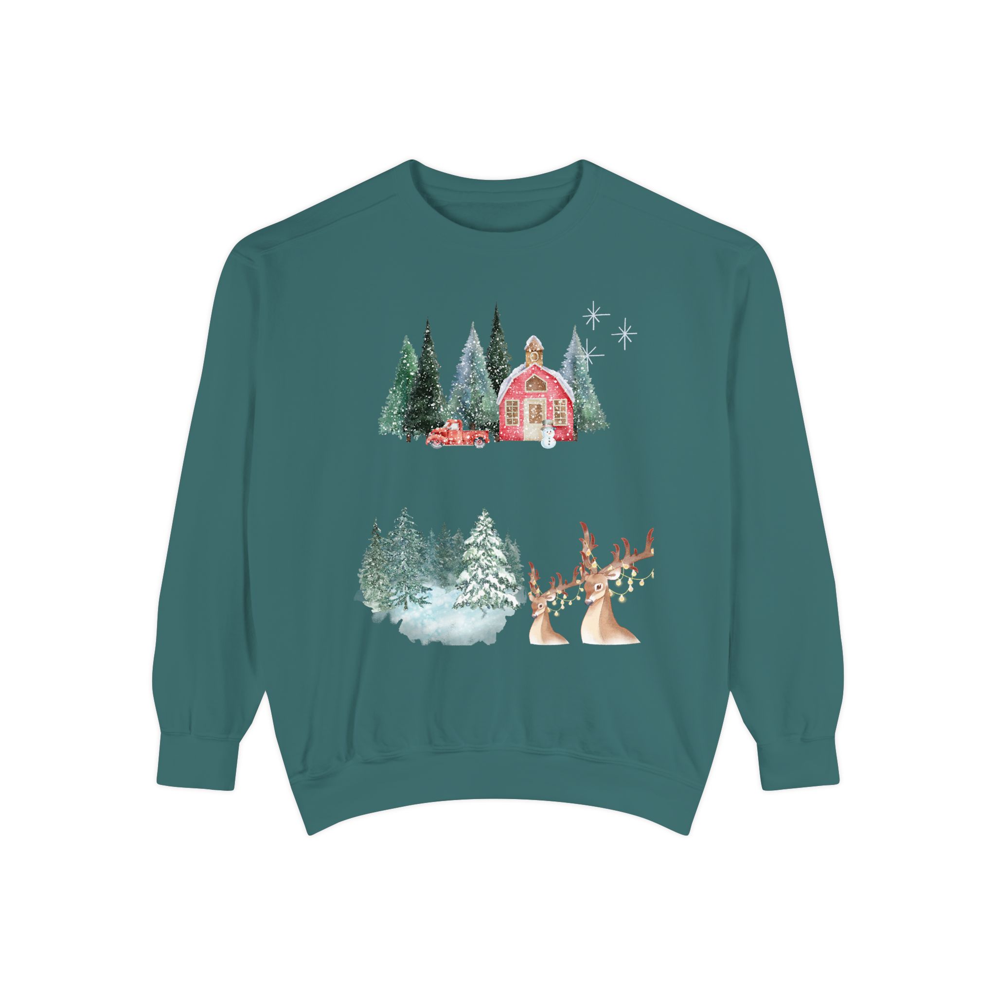 Christmas Jumper Unisex Sweatshirt, Holiday Festive Pullover, Xmas Winter Clothing, Comfy Oversized Sweater, Gift for Him Her, Cozy Seasonal - Image 25