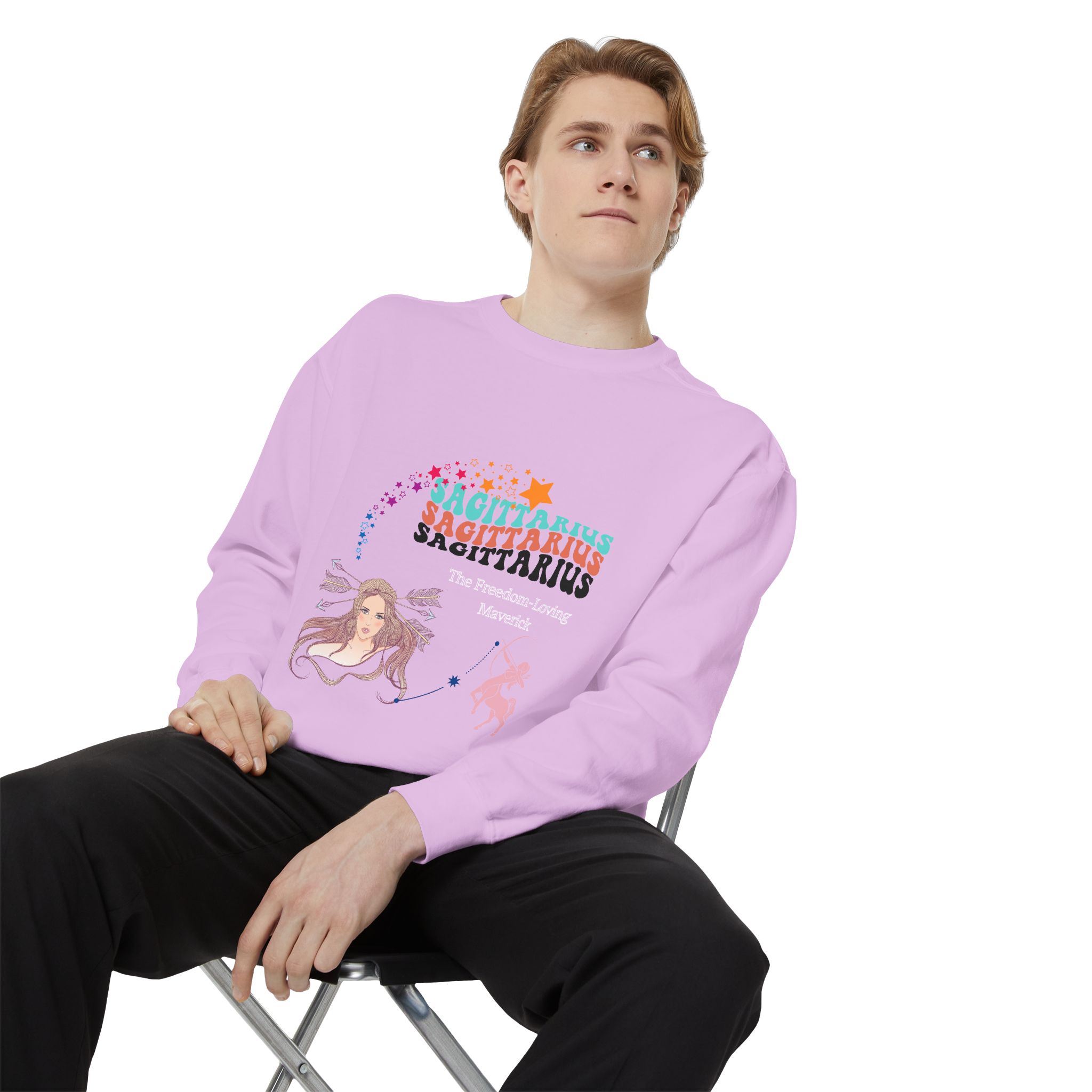 Horoscope Unisex Sweatshirt, Zodiac Sign T-Shirt Designs, Astrology Gift, Celestial Clothing, Star Sign Apparel, Cosmic Jumper - Image 31