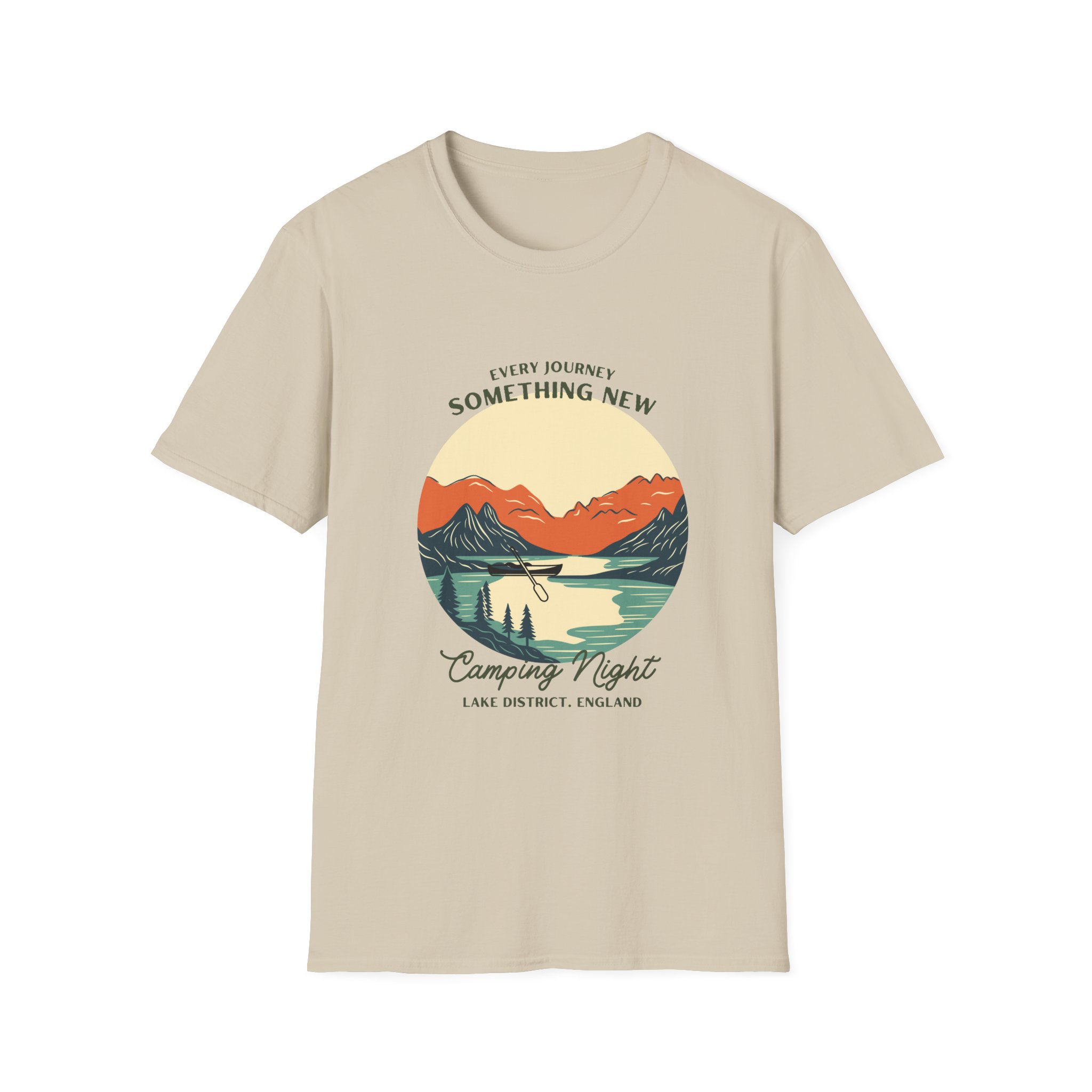Lake District Camping Ideas T-Shirt, Outdoor Adventure Tee, Nature Lover Gift, Hiking Shirt, Camping Trip Apparel - Image 14