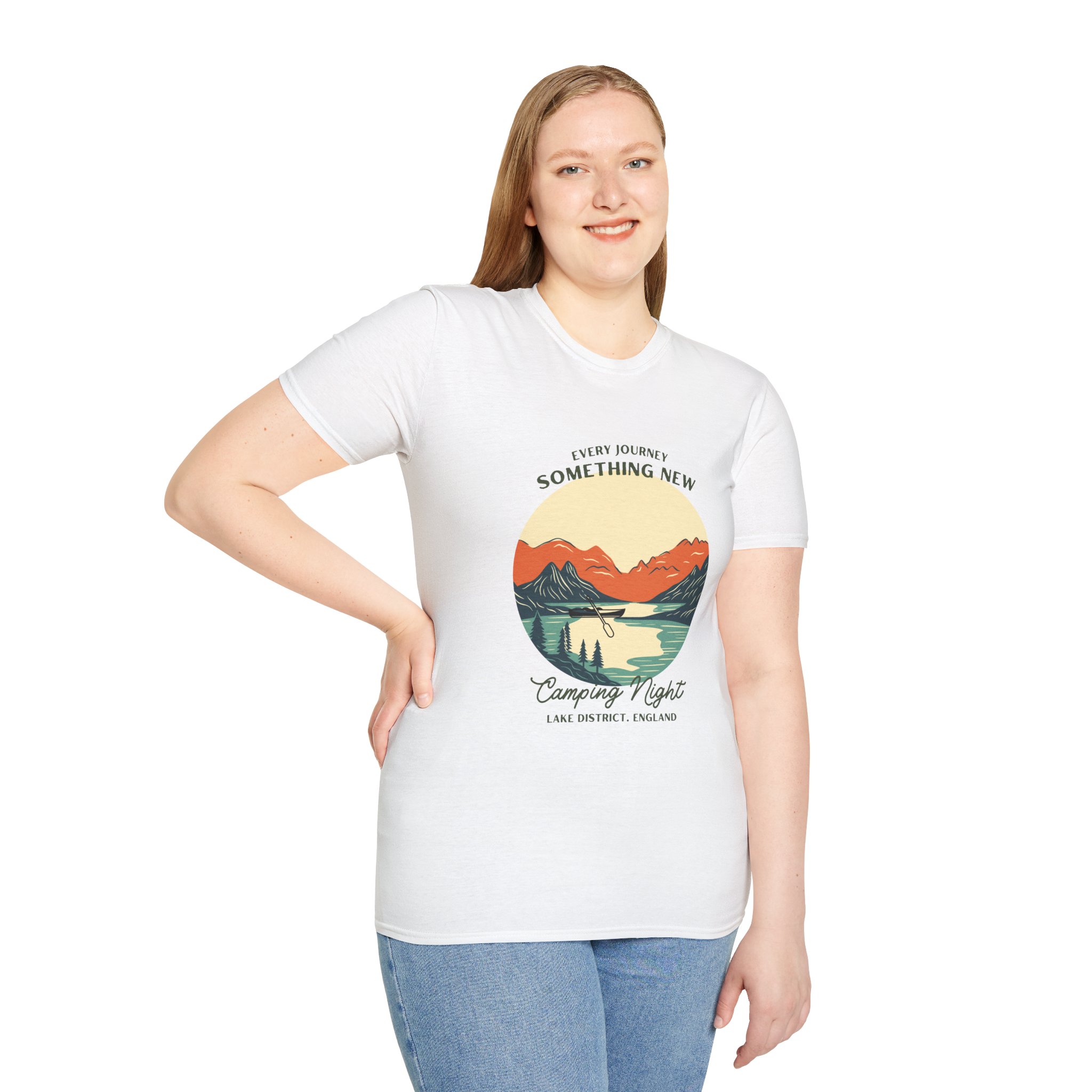 Lake District Camping Ideas T-Shirt, Outdoor Adventure Tee, Nature Lover Gift, Hiking Shirt, Camping Trip Apparel - Image 5