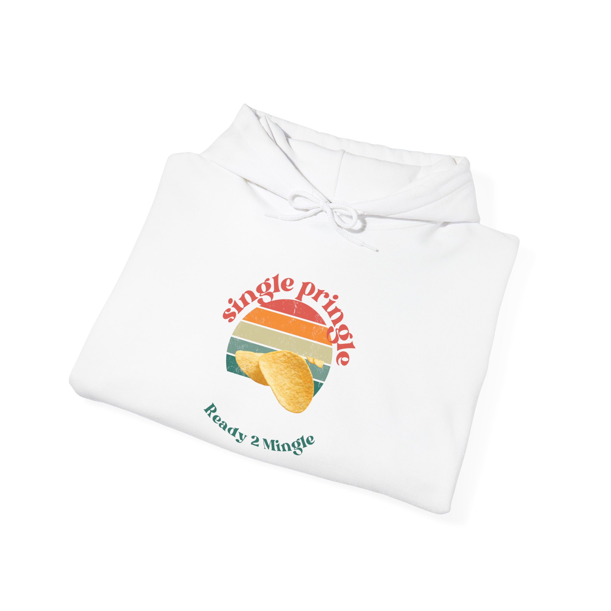 Single and ready to mingle Hoodie, dating theme men women's jumper, funny tee shirt idea, relationship humor apparel, couples outfit gift, - Image 4