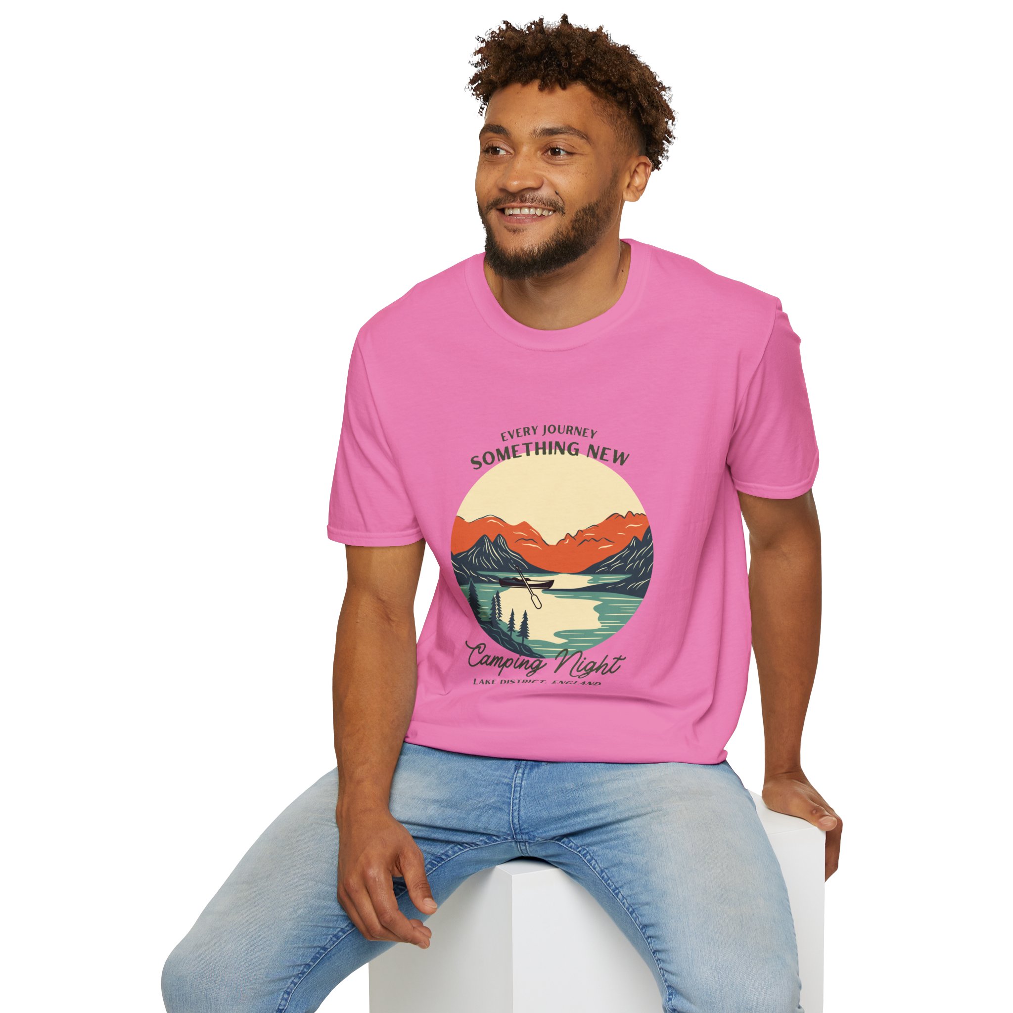 Lake District Camping Ideas T-Shirt, Outdoor Adventure Tee, Nature Lover Gift, Hiking Shirt, Camping Trip Apparel - Image 64