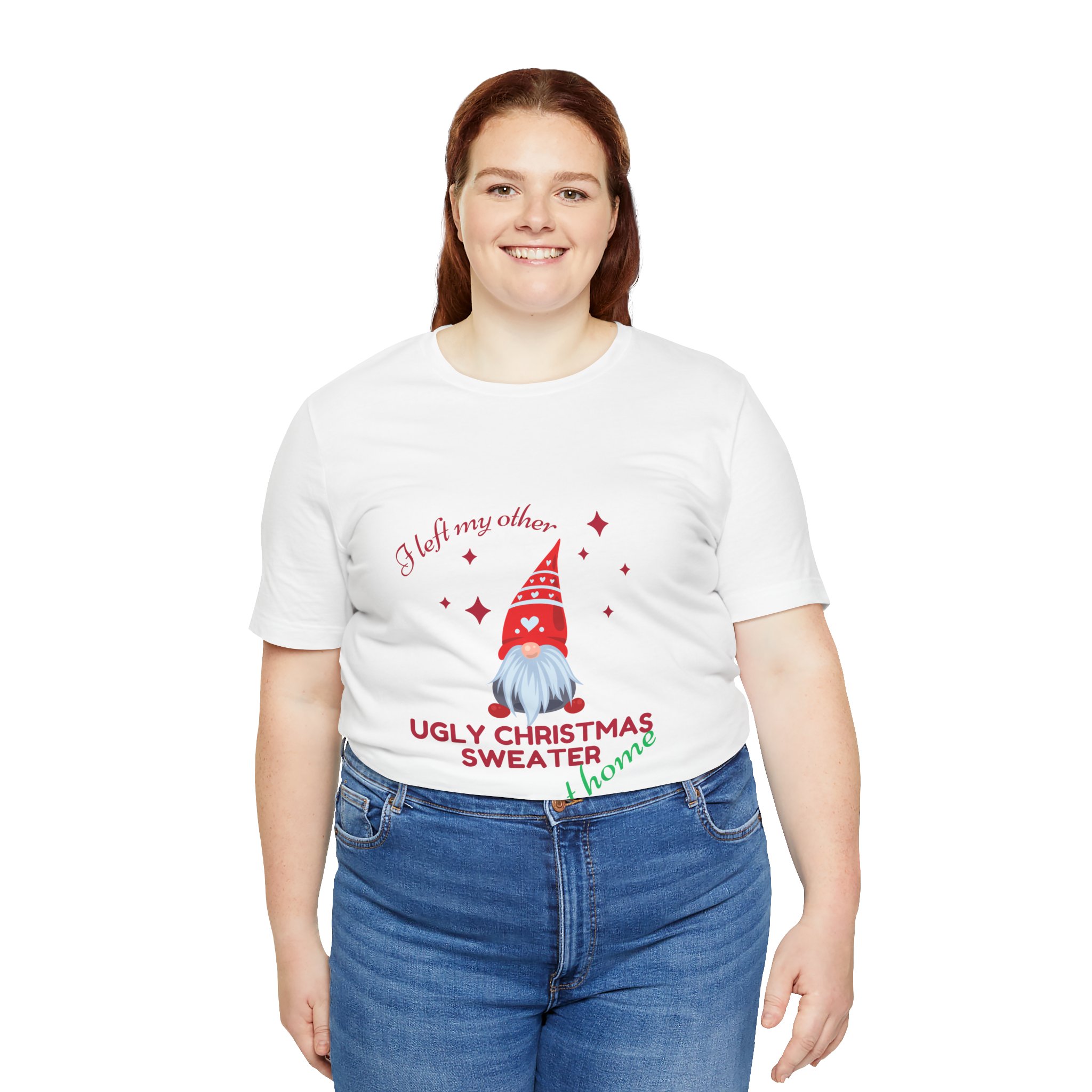 Christmas Querky Unisex Tee Shirt, Holiday Graphic Top, Festive Xmas Clothing, Funny Winter Apparel, Novelty Printed T-Shirt - Image 15