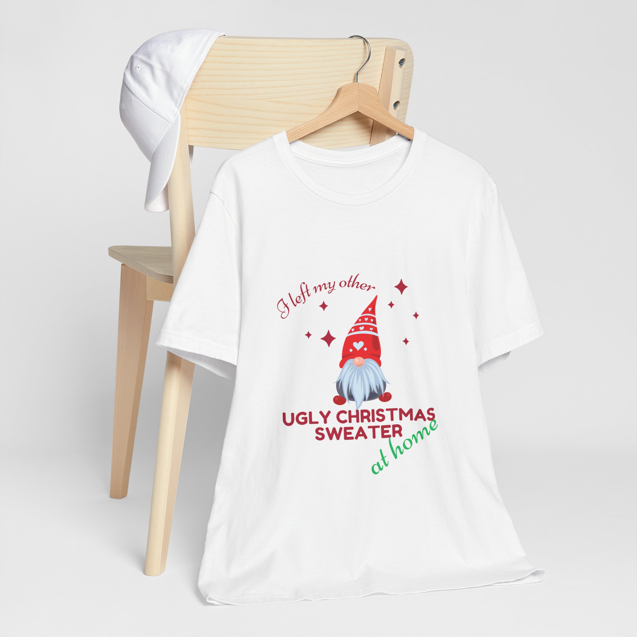 Christmas Querky Unisex Tee Shirt, Holiday Graphic Top, Festive Xmas Clothing, Funny Winter Apparel, Novelty Printed T-Shirt - Image 8