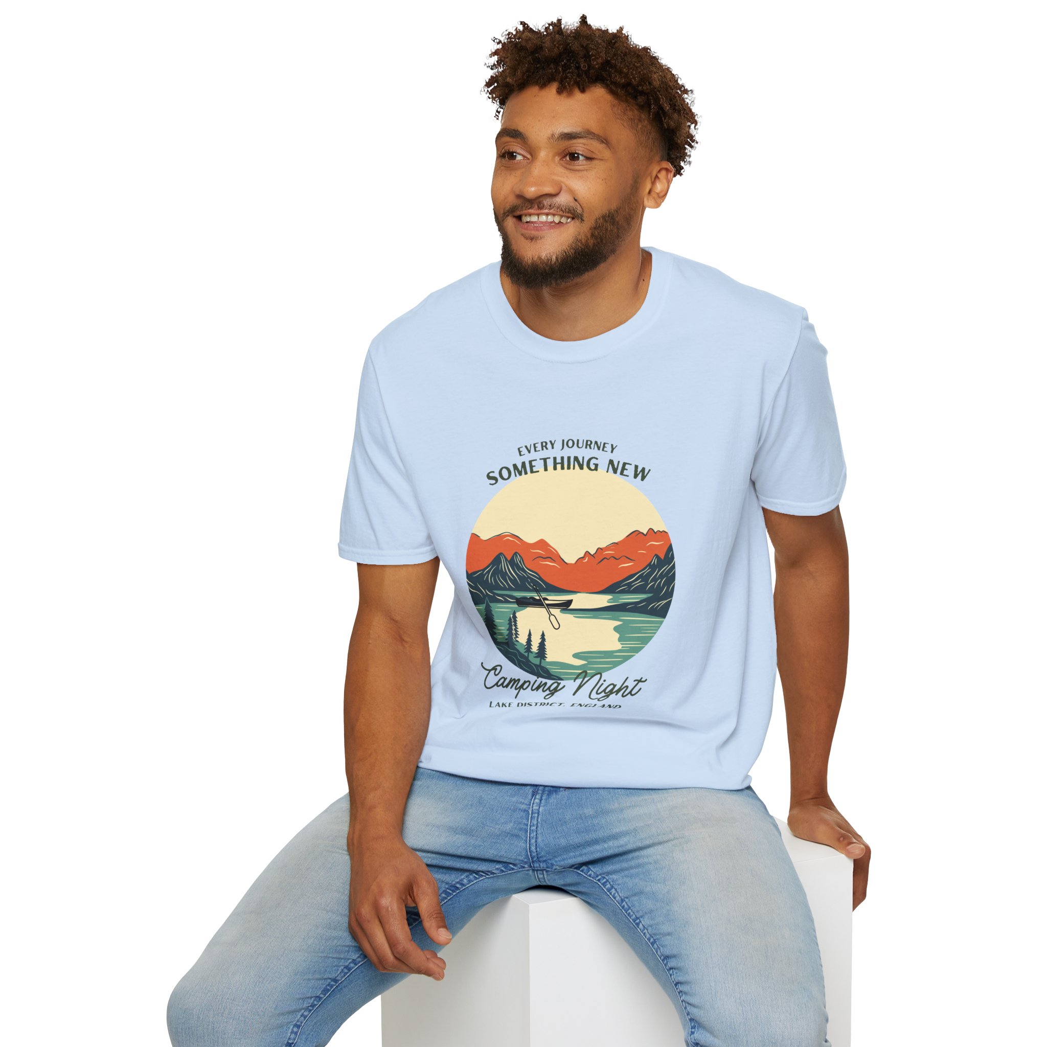Lake District Camping Ideas T-Shirt, Outdoor Adventure Tee, Nature Lover Gift, Hiking Shirt, Camping Trip Apparel - Image 51