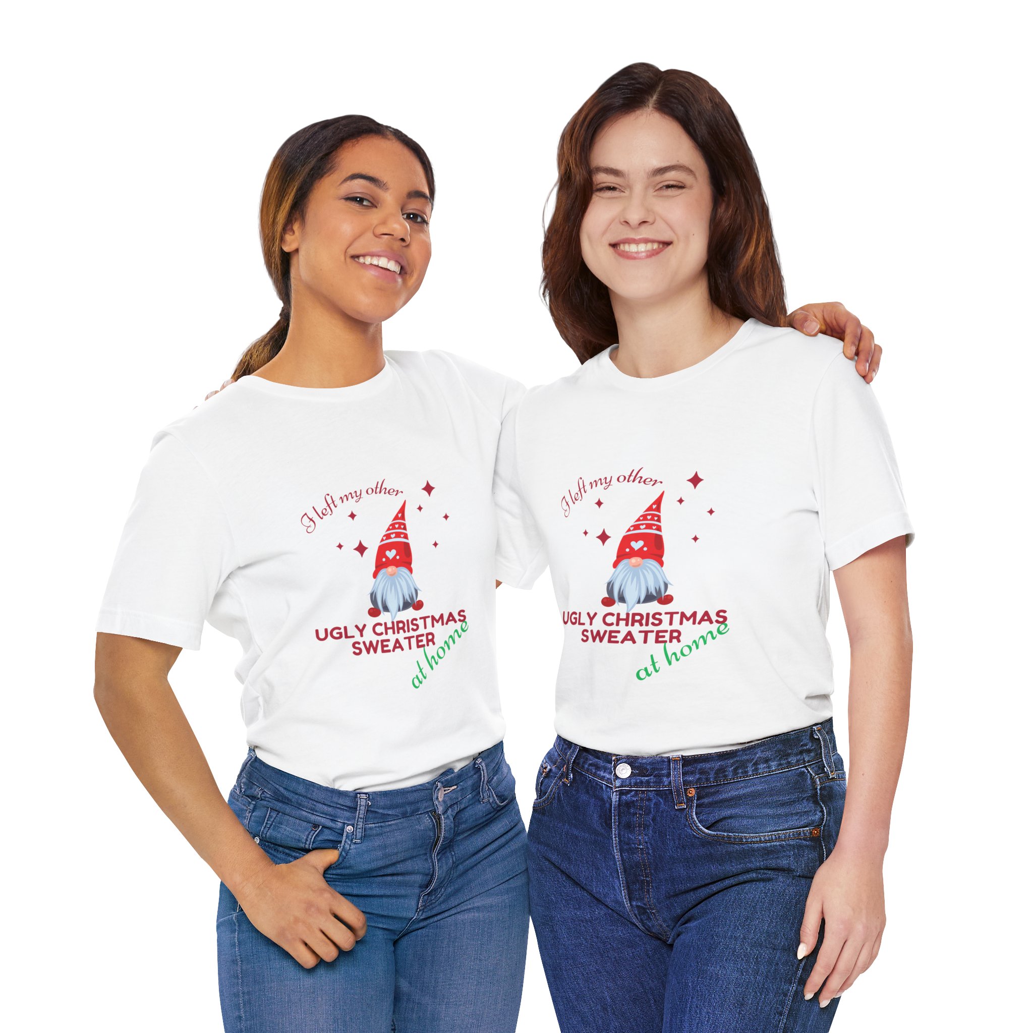 Christmas Querky Unisex Tee Shirt, Holiday Graphic Top, Festive Xmas Clothing, Funny Winter Apparel, Novelty Printed T-Shirt - Image 27