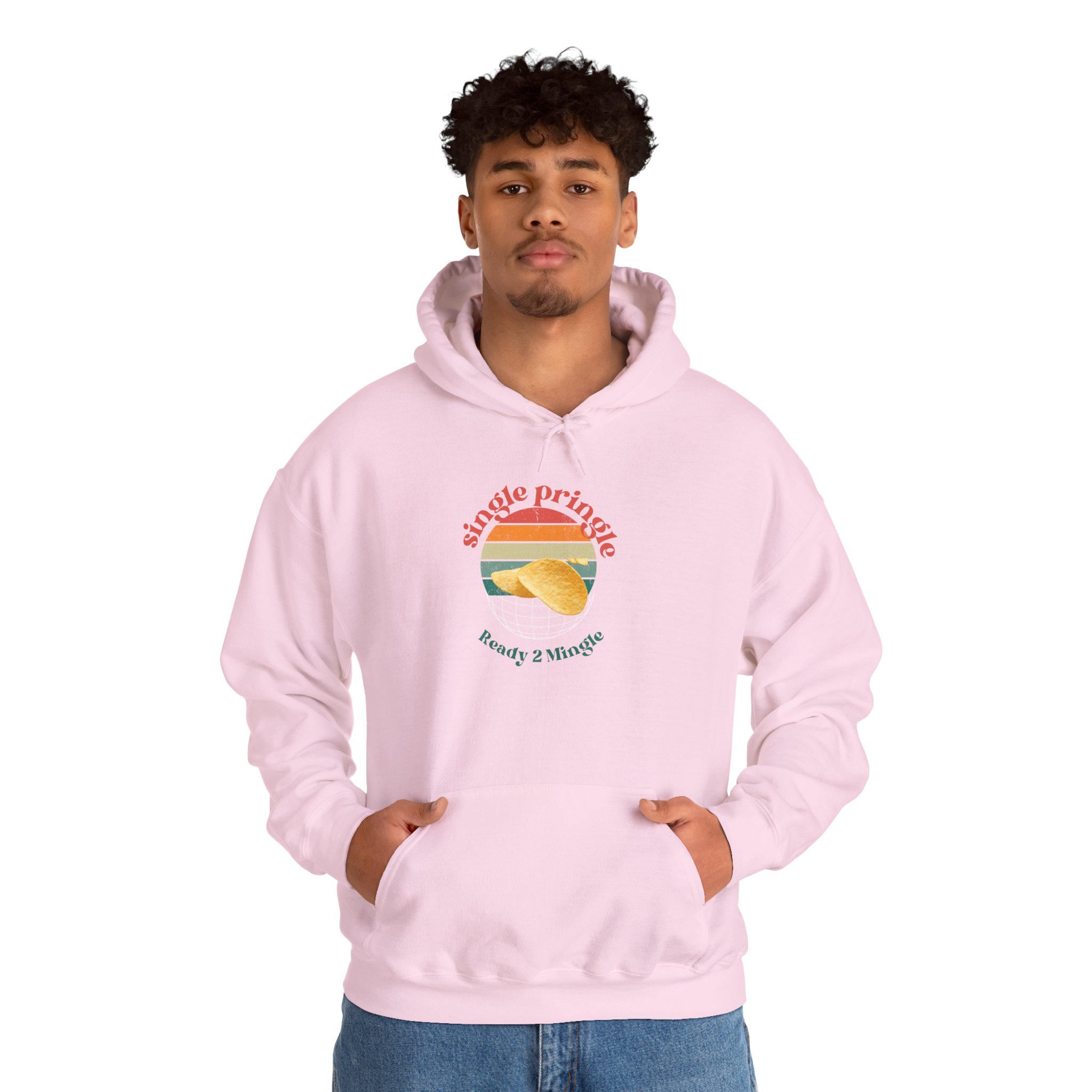 Single and ready to mingle Hoodie, dating theme men women's jumper, funny tee shirt idea, relationship humor apparel, couples outfit gift, - Image 85