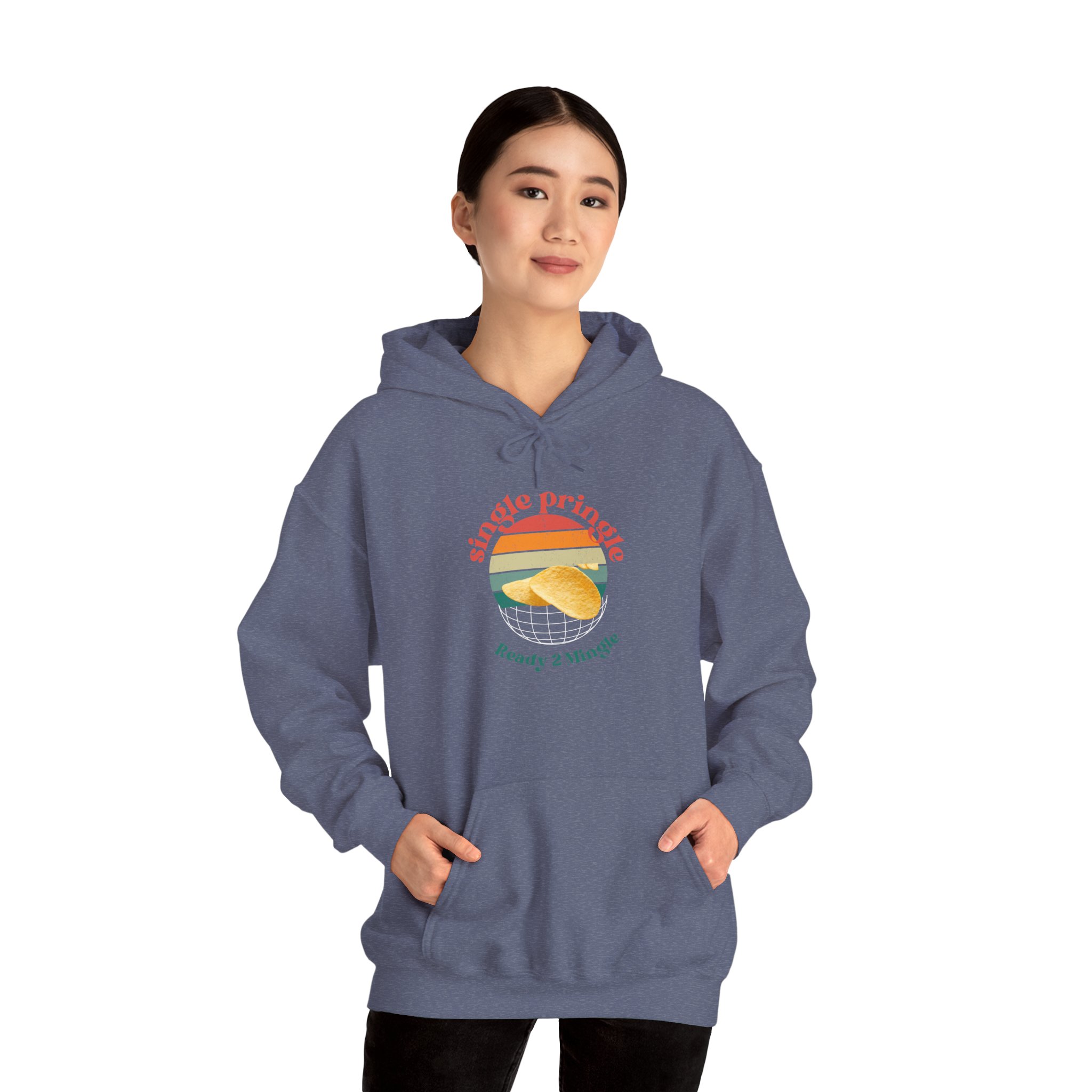 Single and ready to mingle Hoodie, dating theme men women's jumper, funny tee shirt idea, relationship humor apparel, couples outfit gift, - Image 71
