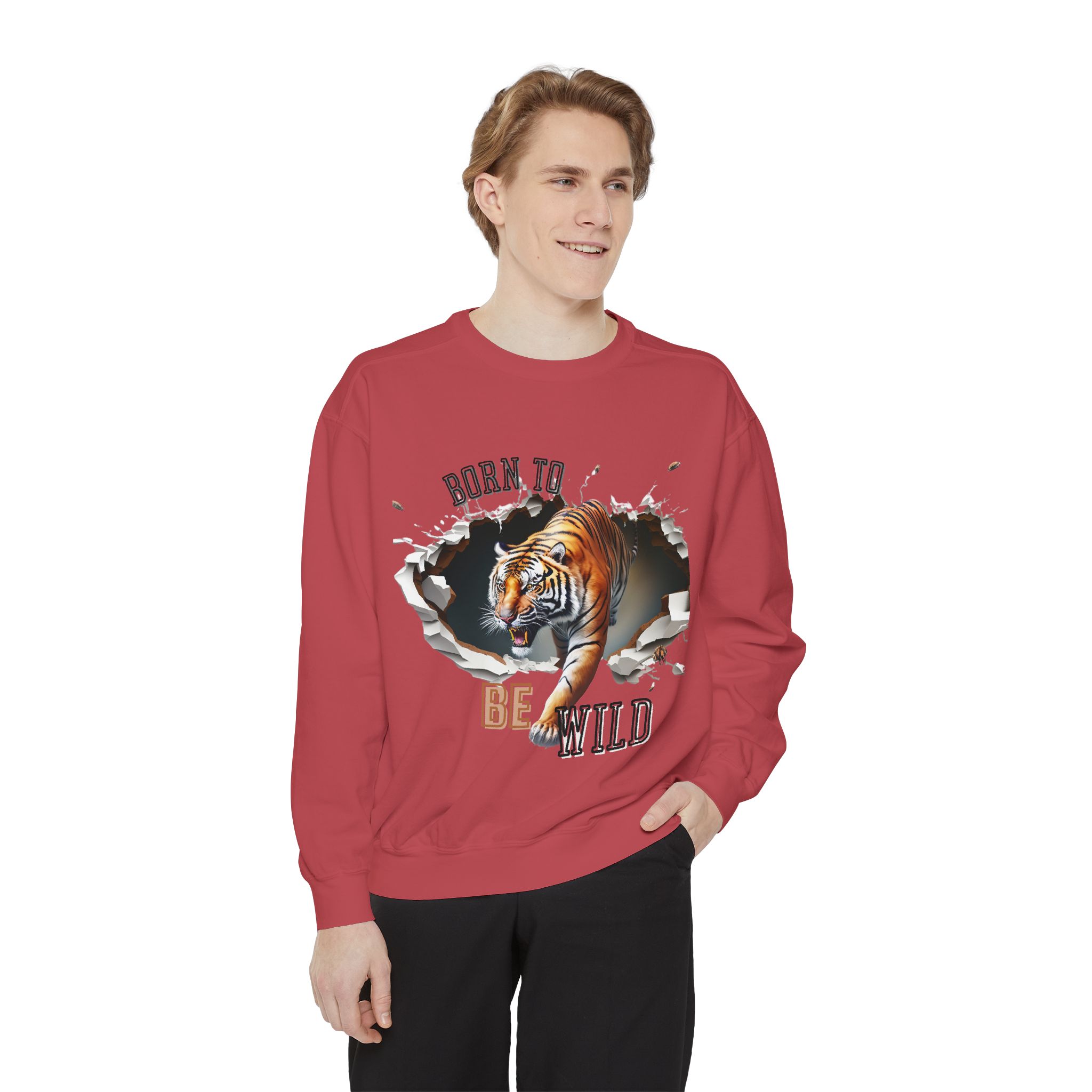 Lovely Big Cat designs on Sweatshirt - Image 59
