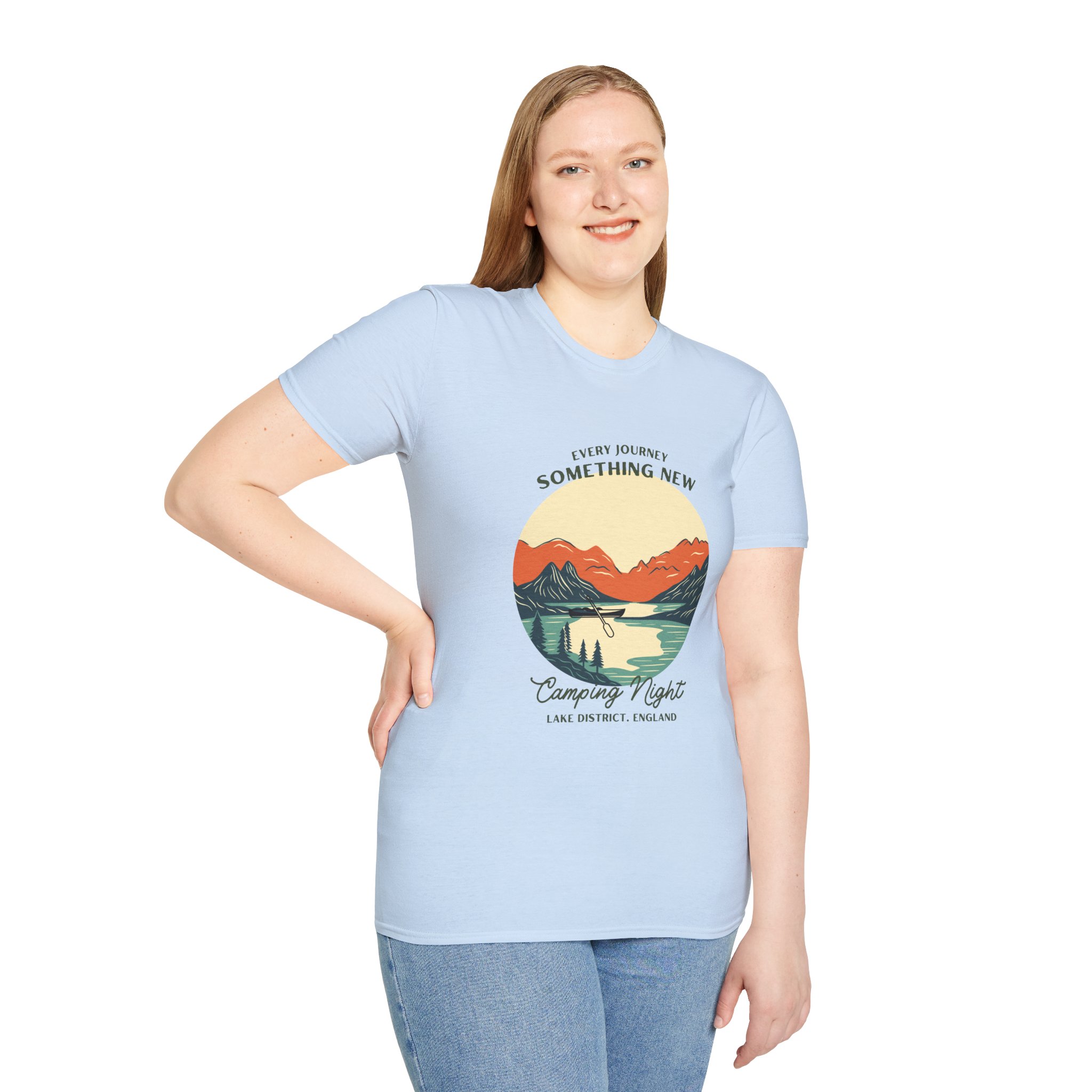 Lake District Camping Ideas T-Shirt, Outdoor Adventure Tee, Nature Lover Gift, Hiking Shirt, Camping Trip Apparel - Image 44