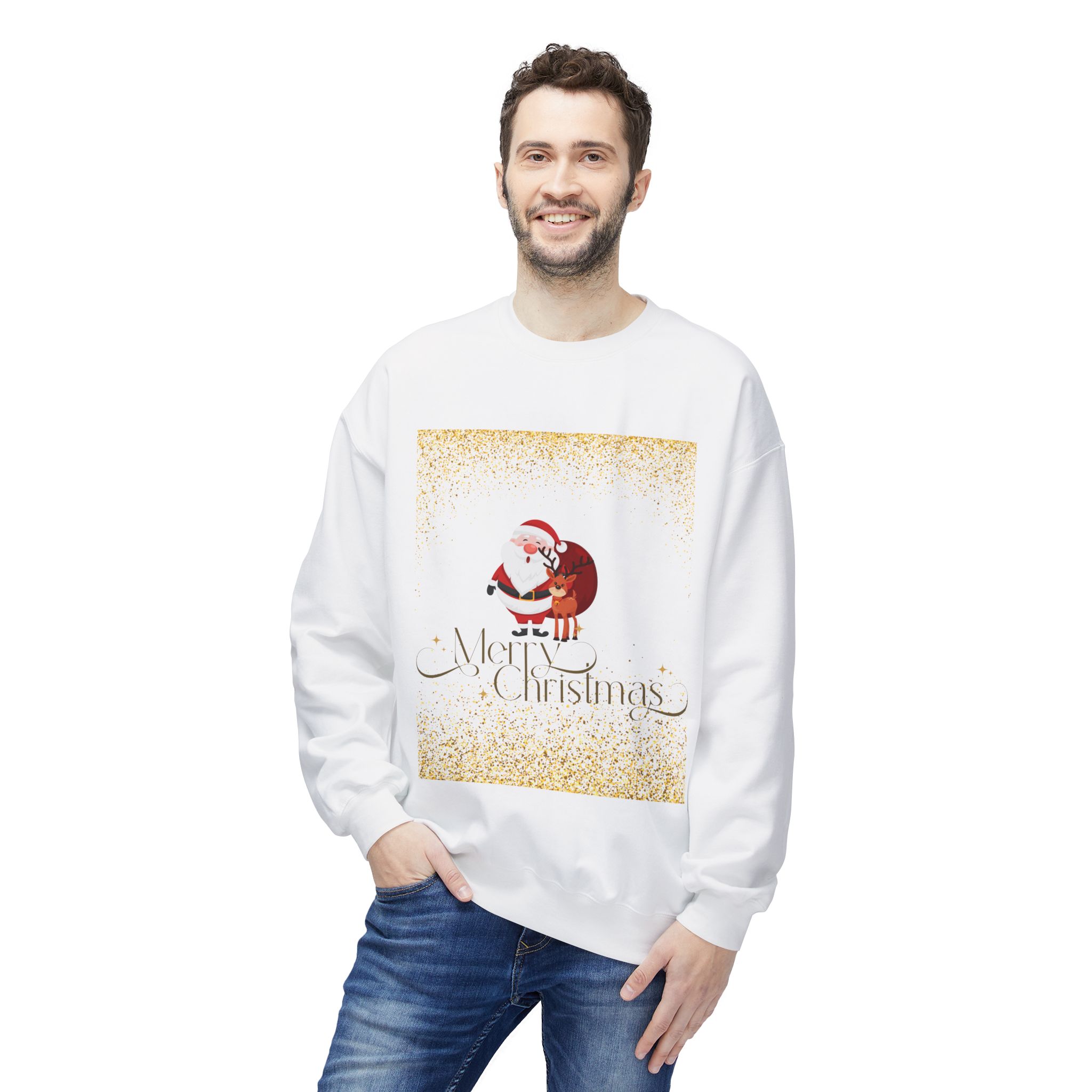 Christmas Kids Sweatshirt, Holiday Jumper for Boys and Girls, Winter Festive Youth Pullover, Xmas Graphic Top, Child's Cozy Christmas - Image 5