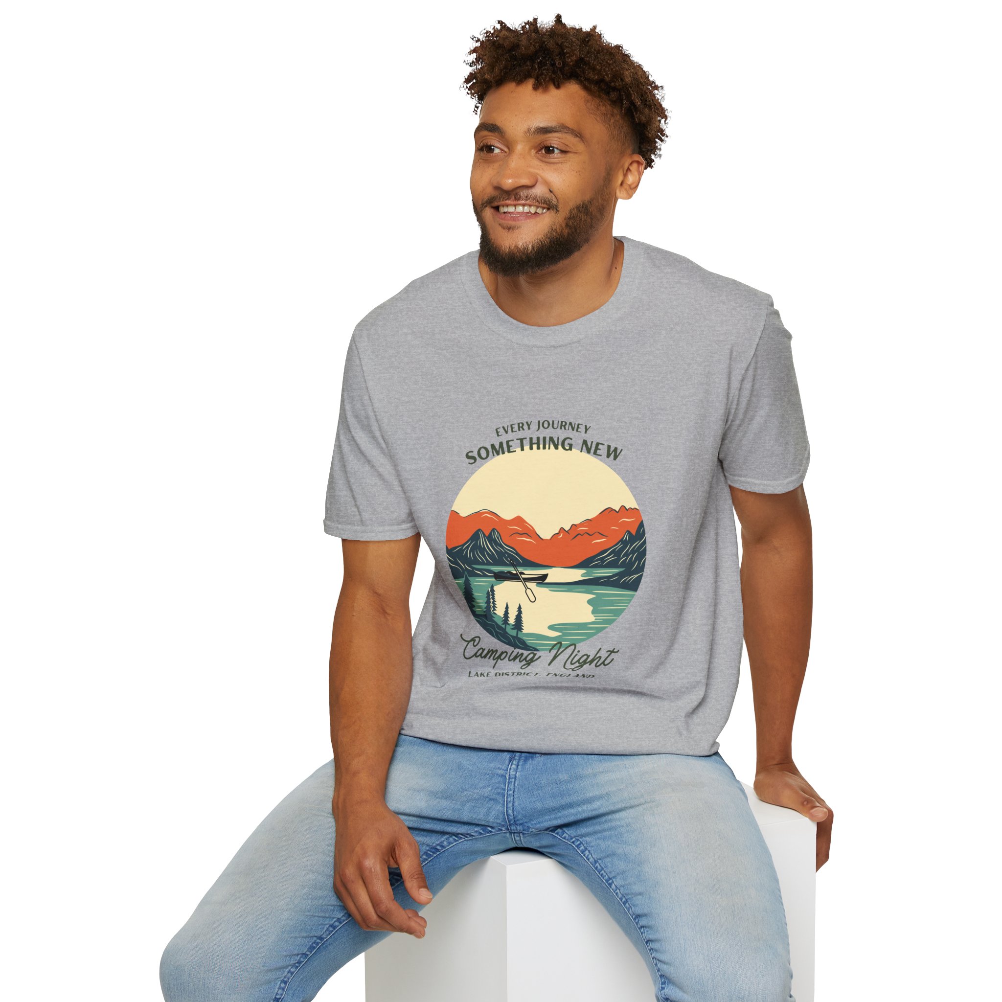 Lake District Camping Ideas T-Shirt, Outdoor Adventure Tee, Nature Lover Gift, Hiking Shirt, Camping Trip Apparel - Image 38