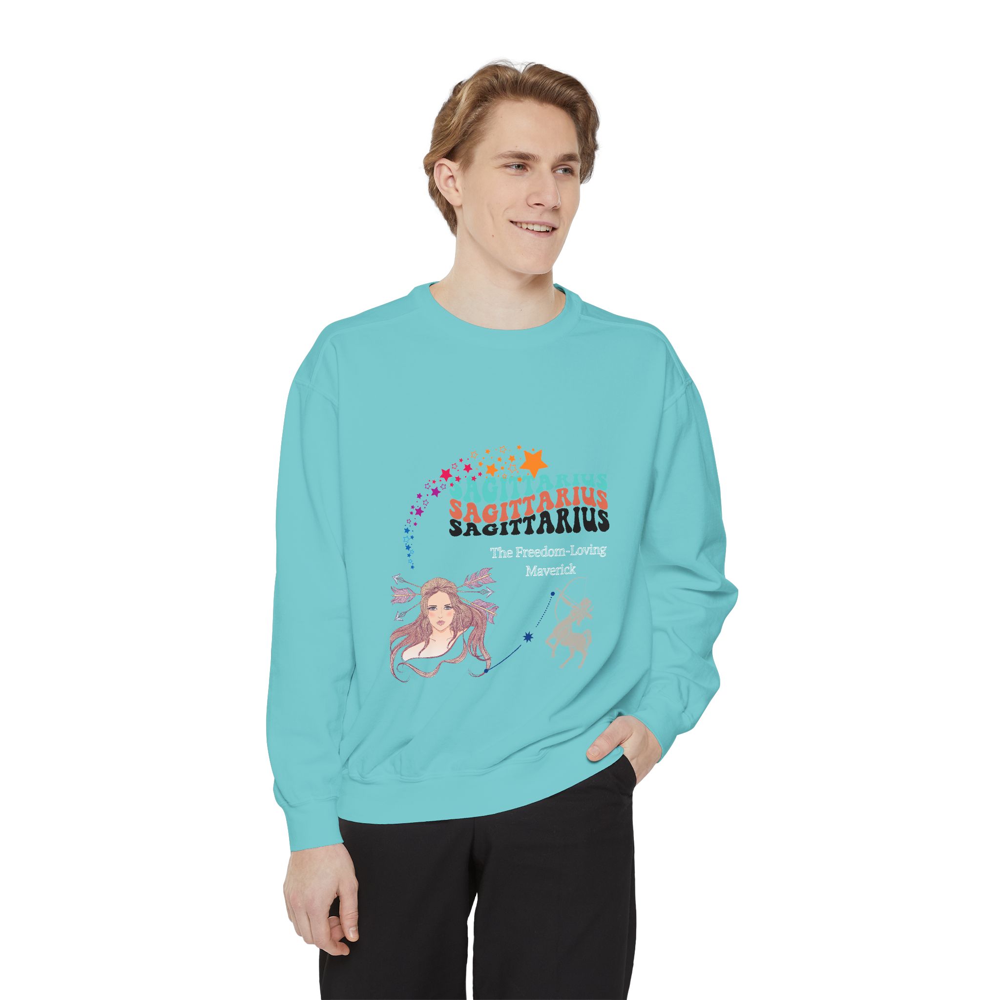 Horoscope Unisex Sweatshirt, Zodiac Sign T-Shirt Designs, Astrology Gift, Celestial Clothing, Star Sign Apparel, Cosmic Jumper - Image 11