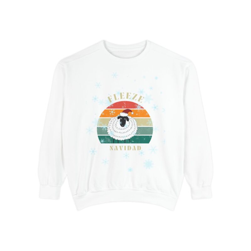 Fleeze Navidad Sweatshirt, Christmas Jumper, Winter Holiday Pullover, Festive Xmas Sweater, Cozy Unisex Top