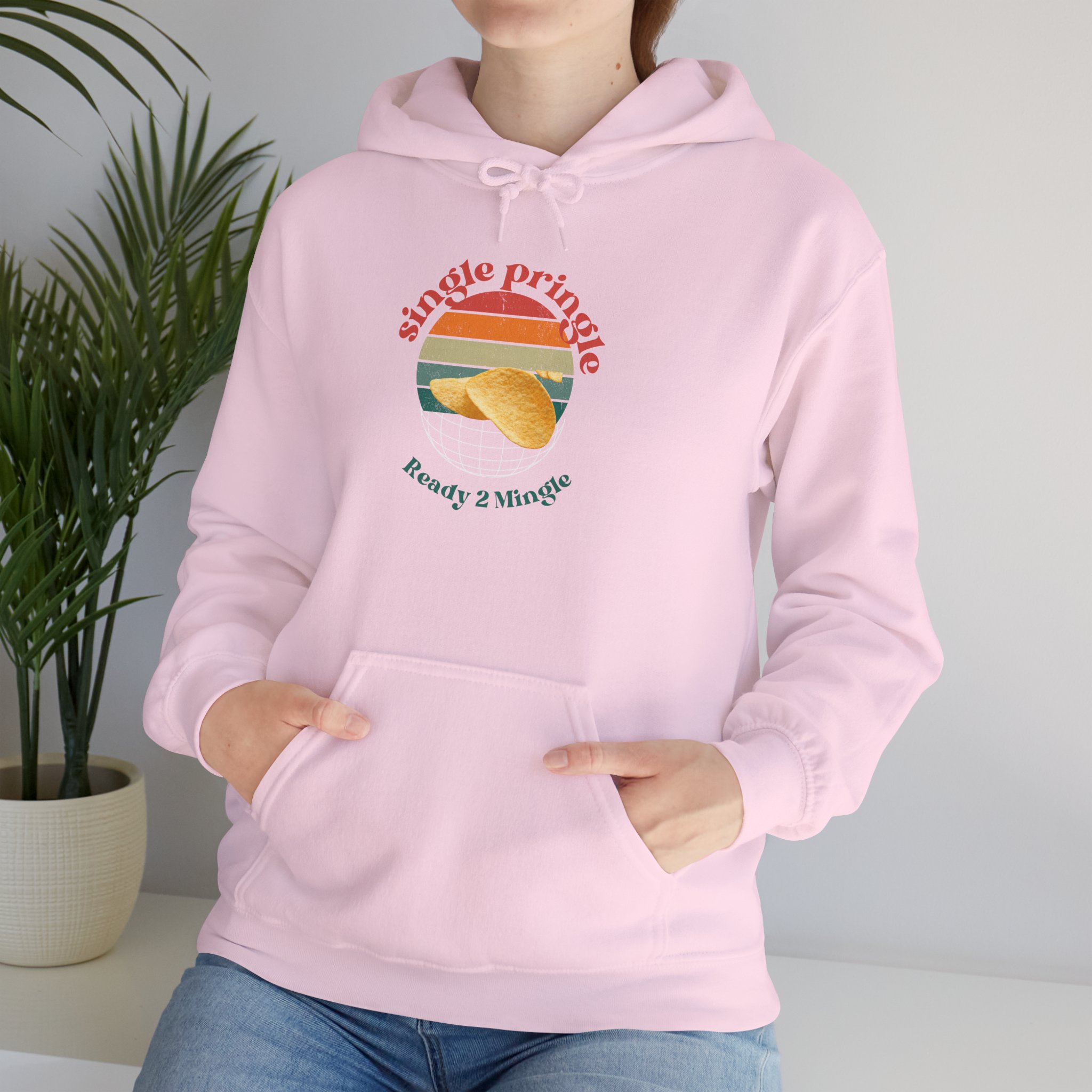 Single and ready to mingle Hoodie, dating theme men women's jumper, funny tee shirt idea, relationship humor apparel, couples outfit gift, - Image 91