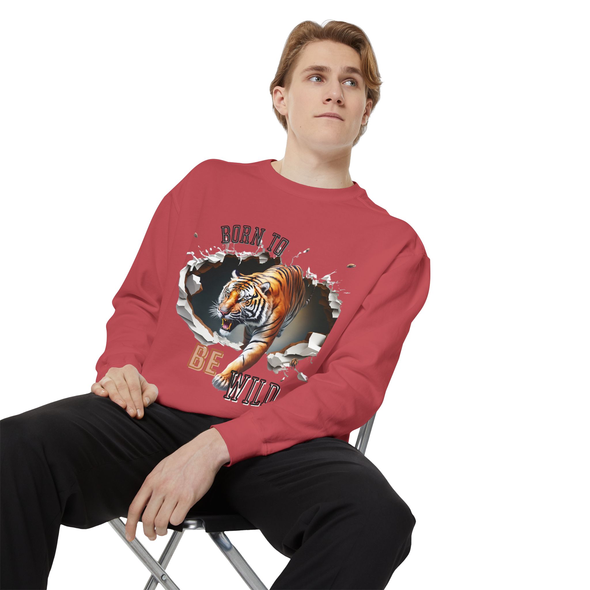 Lovely Big Cat designs on Sweatshirt - Image 63