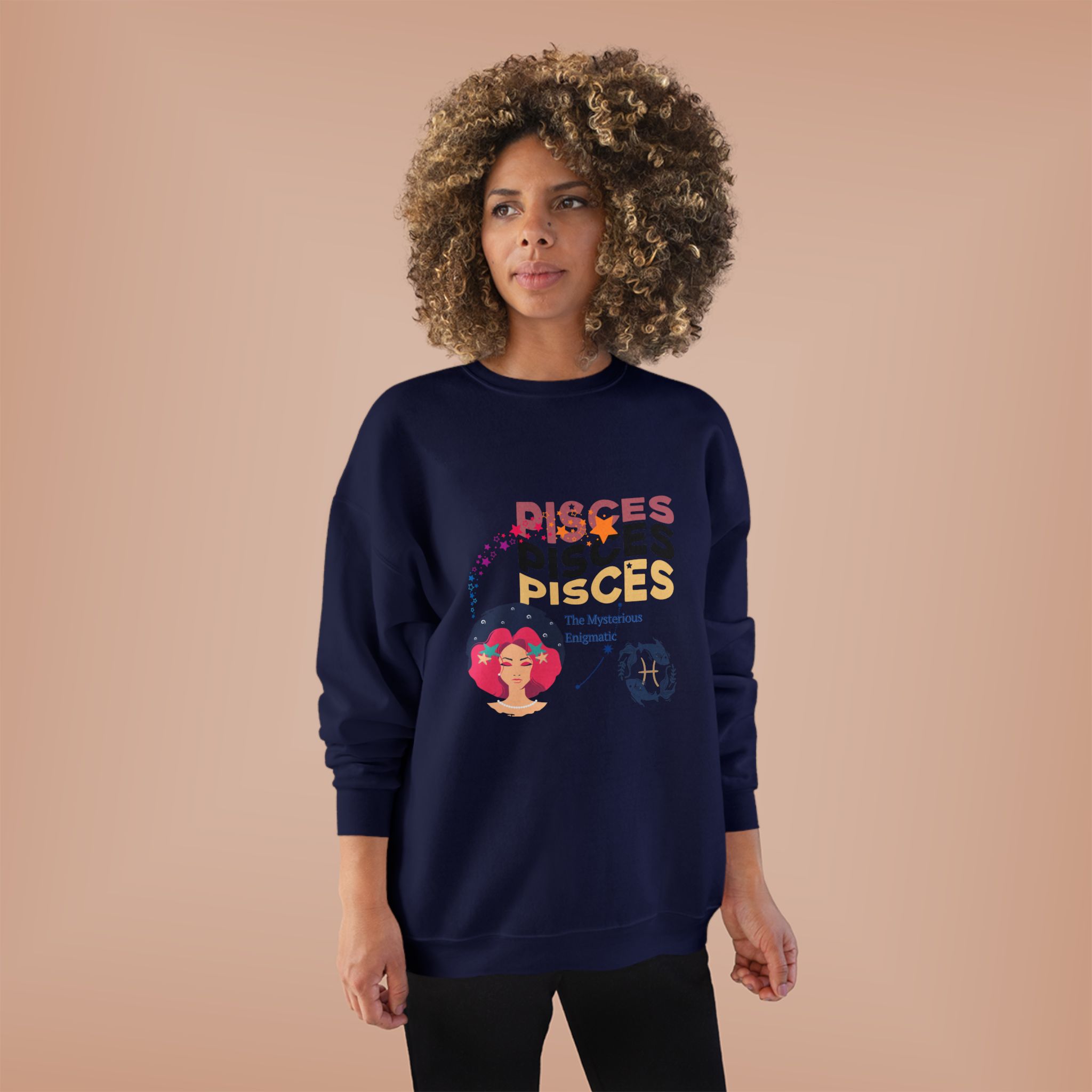 Zodiac Sweatshirt, Astrology Crewneck, Horoscope Jumper, Zodiac Sign Top, Astrology Lover Gift, Eco-Friendly Sweatshirt - Image 23