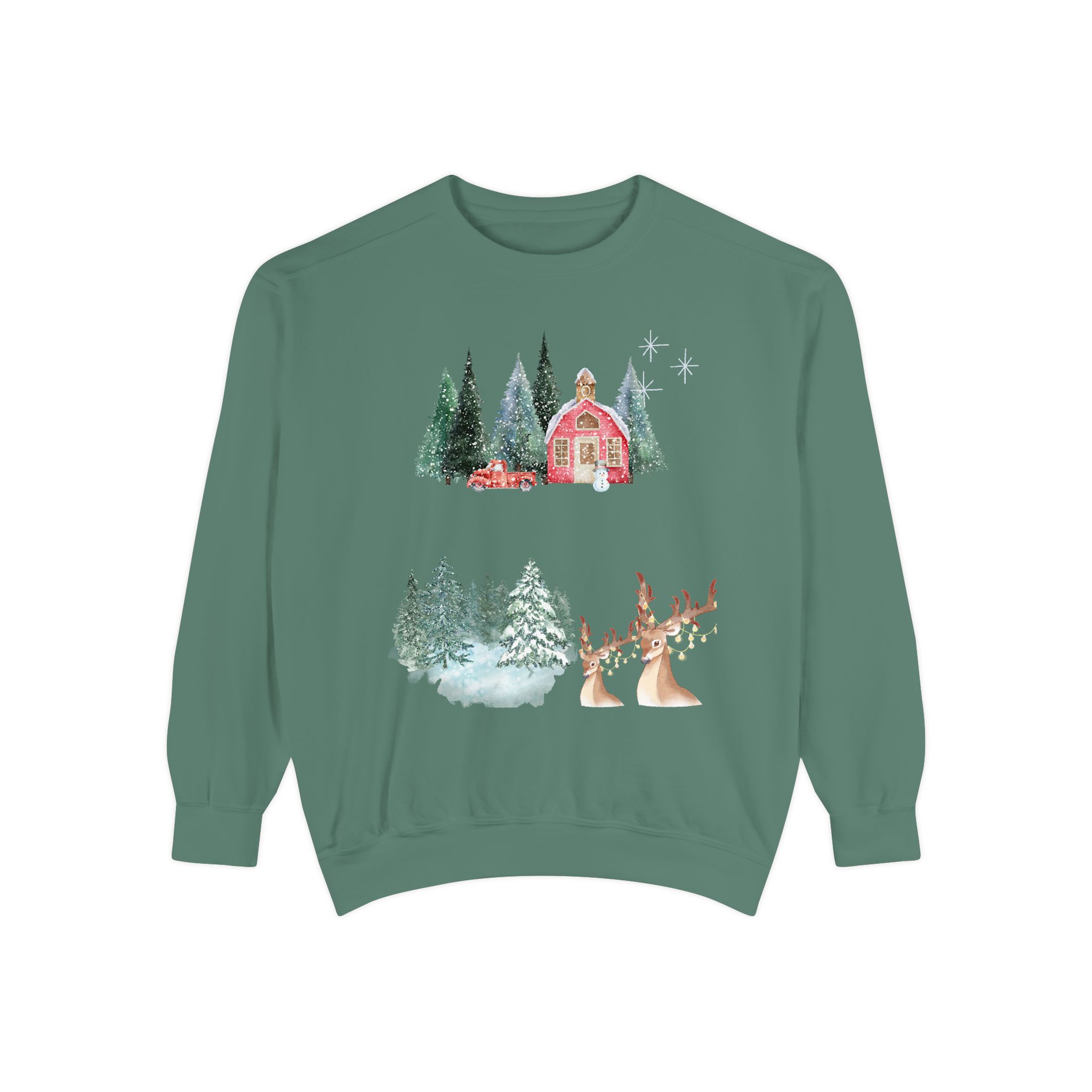 Christmas Jumper Unisex Sweatshirt, Holiday Festive Pullover, Xmas Winter Clothing, Comfy Oversized Sweater, Gift for Him Her, Cozy Seasonal - Image 17