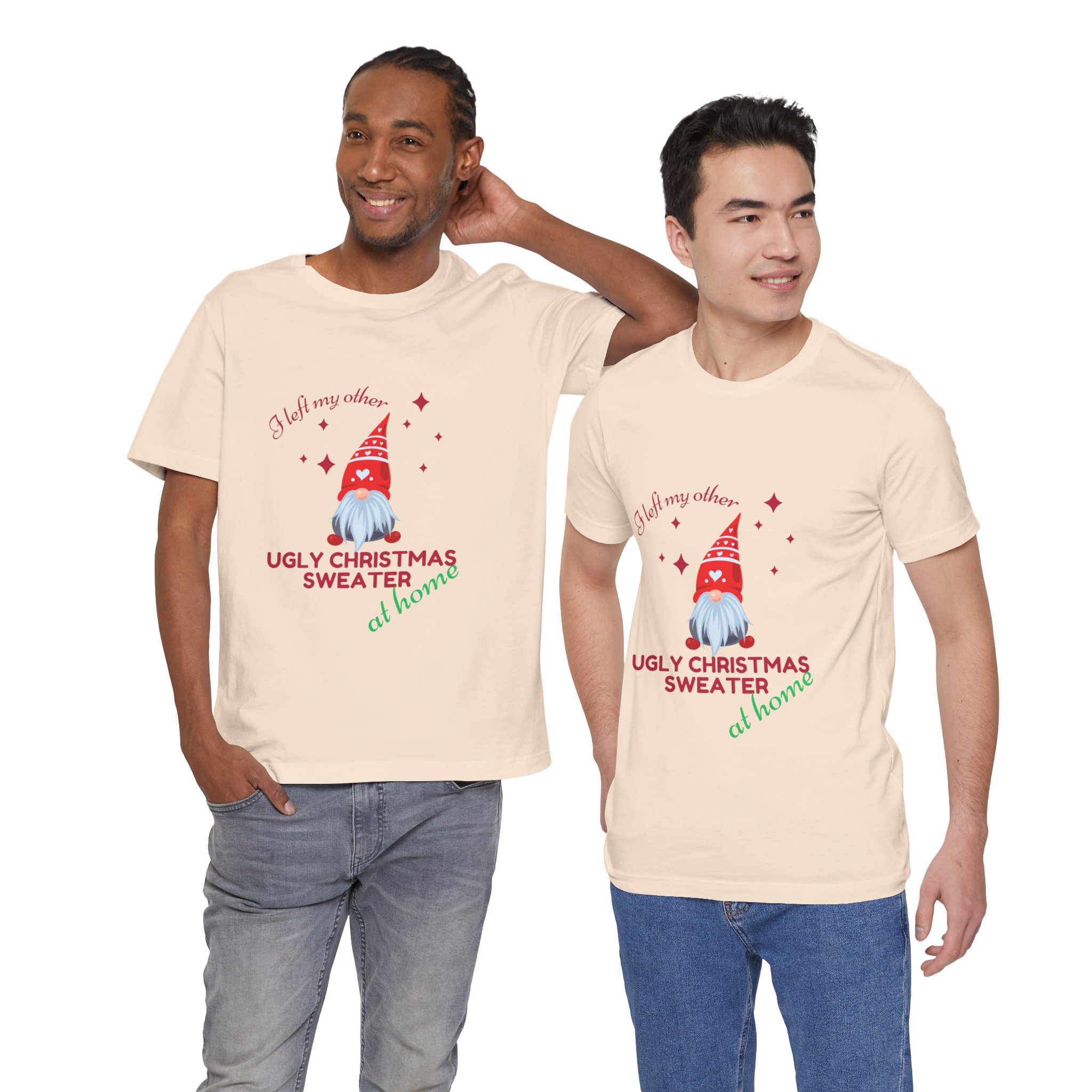 Christmas Querky Unisex Tee Shirt, Holiday Graphic Top, Festive Xmas Clothing, Funny Winter Apparel, Novelty Printed T-Shirt - Image 57