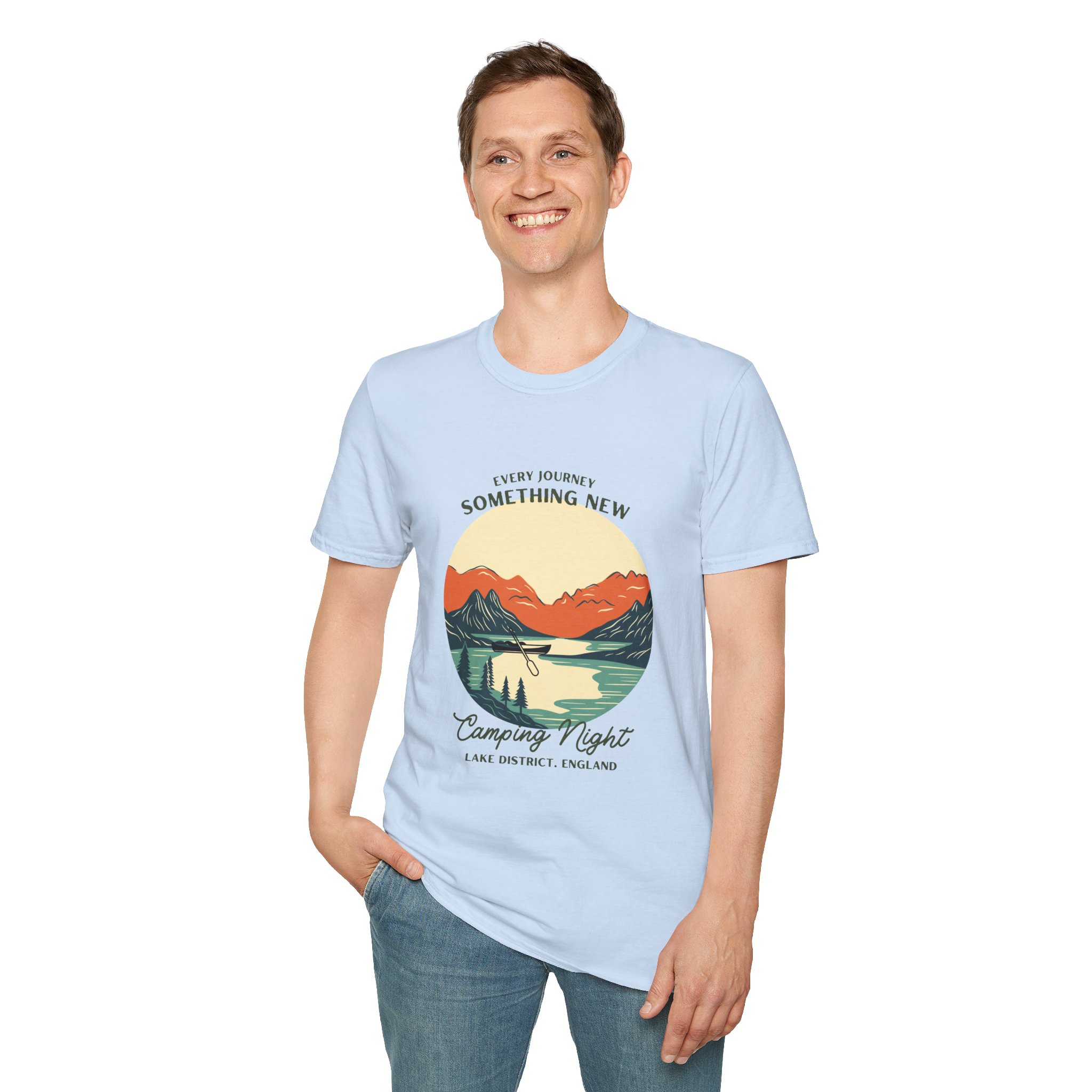 Lake District Camping Ideas T-Shirt, Outdoor Adventure Tee, Nature Lover Gift, Hiking Shirt, Camping Trip Apparel - Image 46