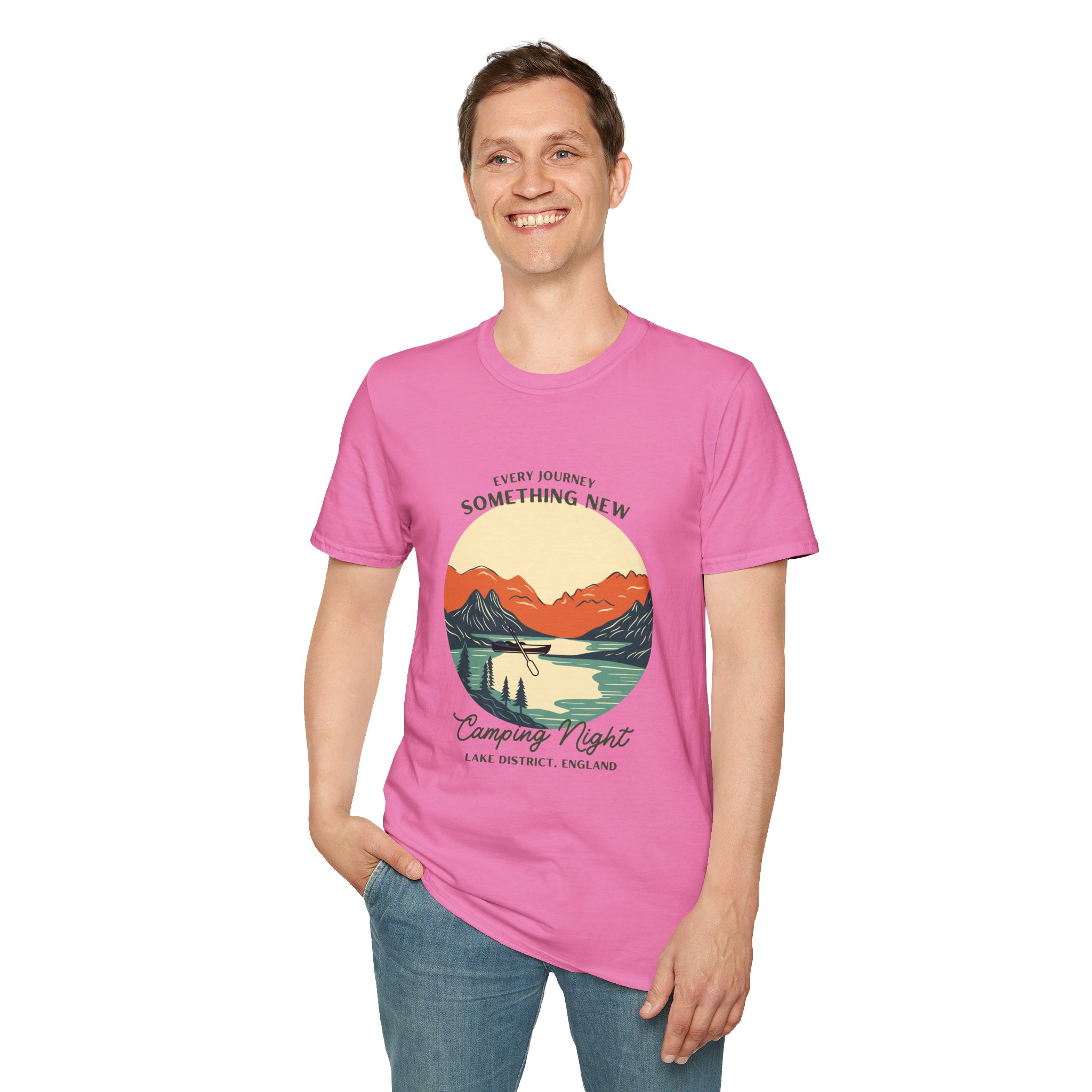 Lake District Camping Ideas T-Shirt, Outdoor Adventure Tee, Nature Lover Gift, Hiking Shirt, Camping Trip Apparel - Image 59
