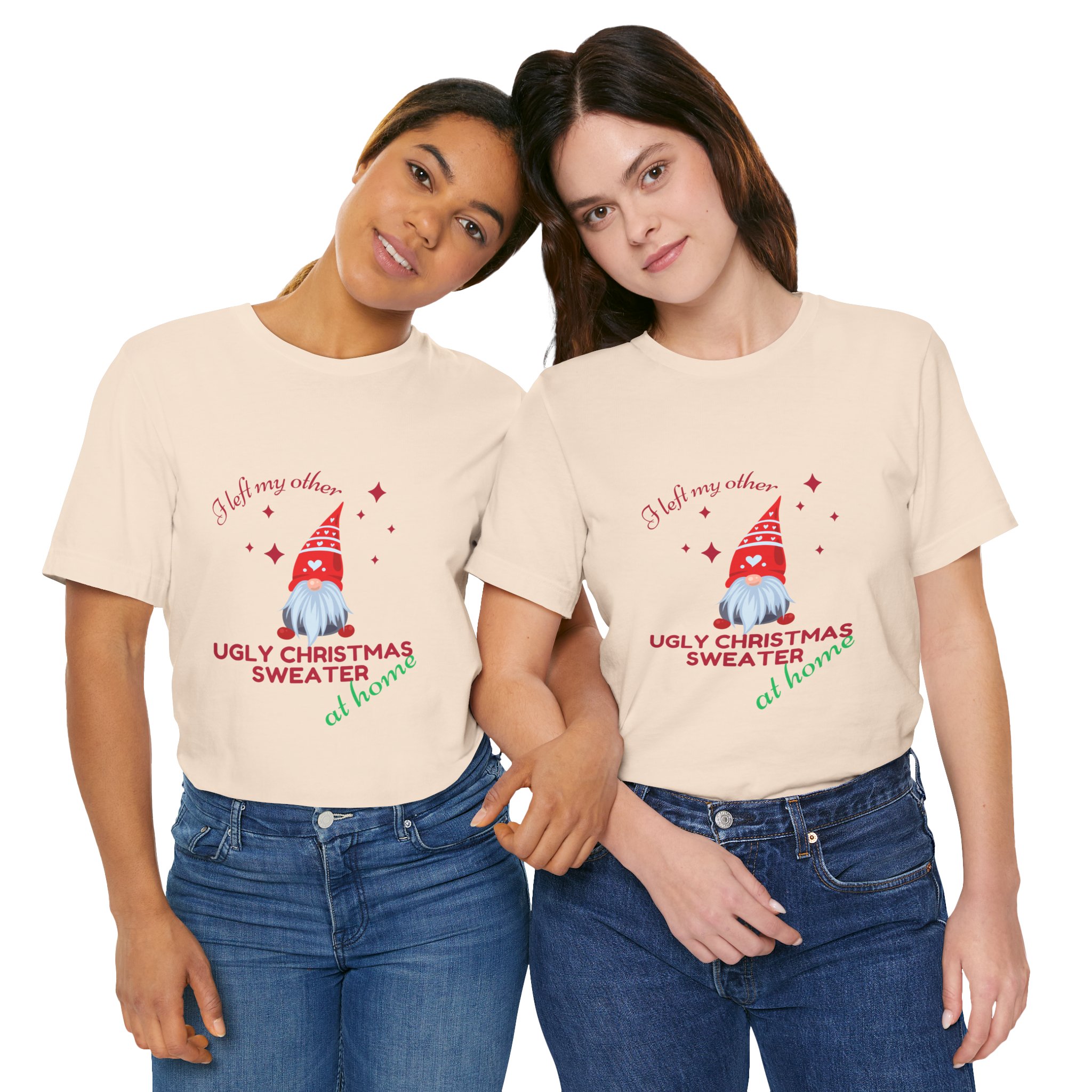 Christmas Querky Unisex Tee Shirt, Holiday Graphic Top, Festive Xmas Clothing, Funny Winter Apparel, Novelty Printed T-Shirt - Image 55