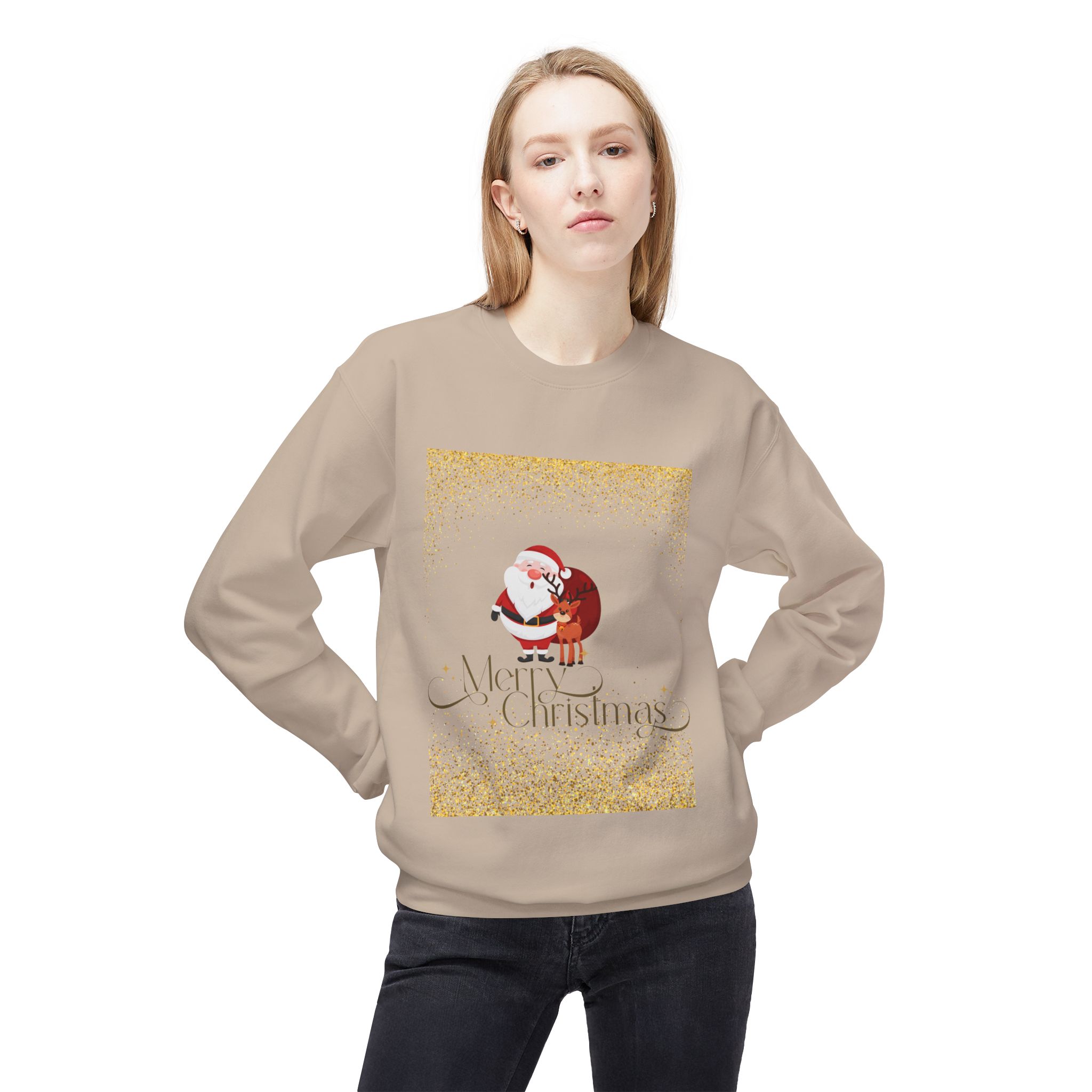 Christmas Kids Sweatshirt, Holiday Jumper for Boys and Girls, Winter Festive Youth Pullover, Xmas Graphic Top, Child's Cozy Christmas - Image 9