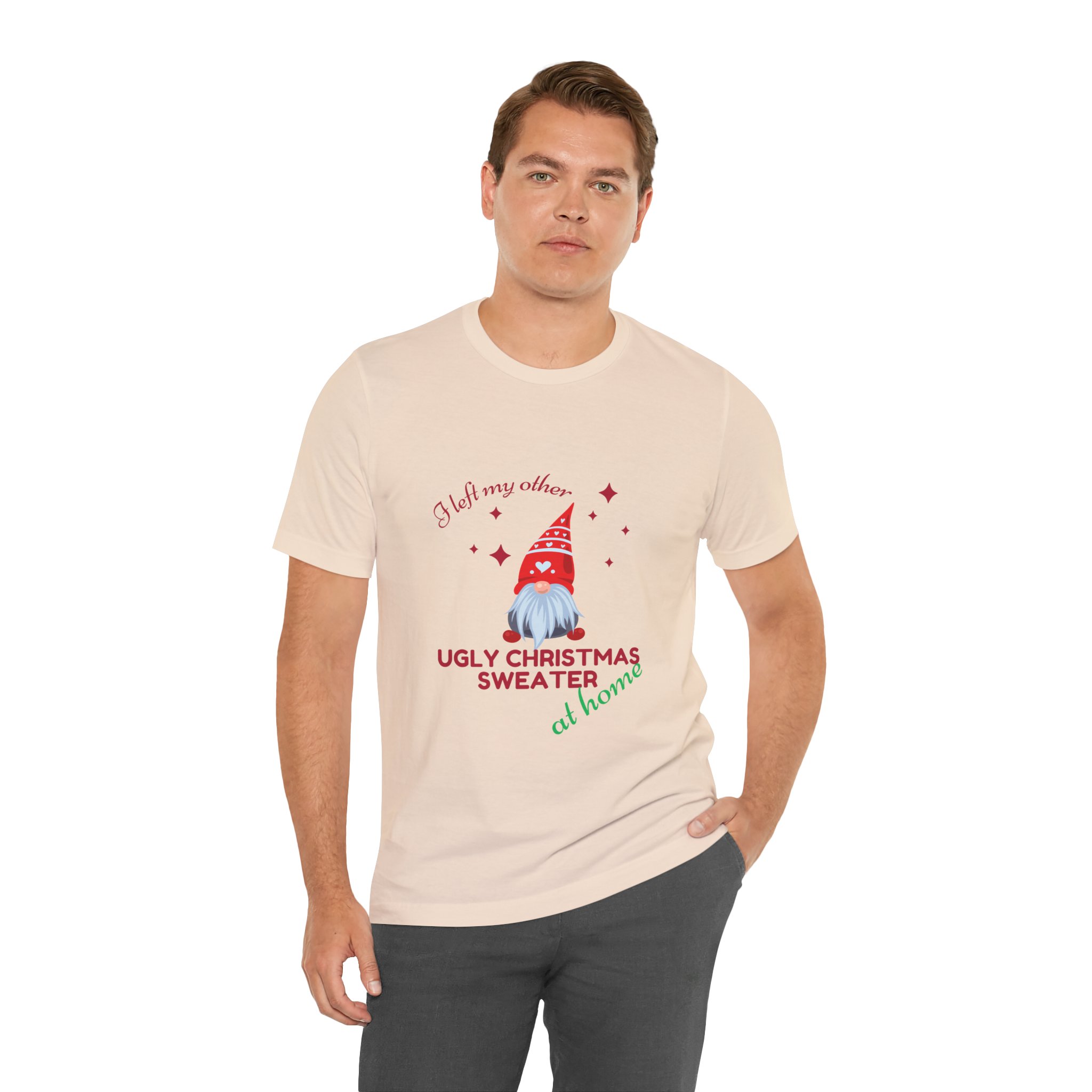 Christmas Querky Unisex Tee Shirt, Holiday Graphic Top, Festive Xmas Clothing, Funny Winter Apparel, Novelty Printed T-Shirt - Image 43